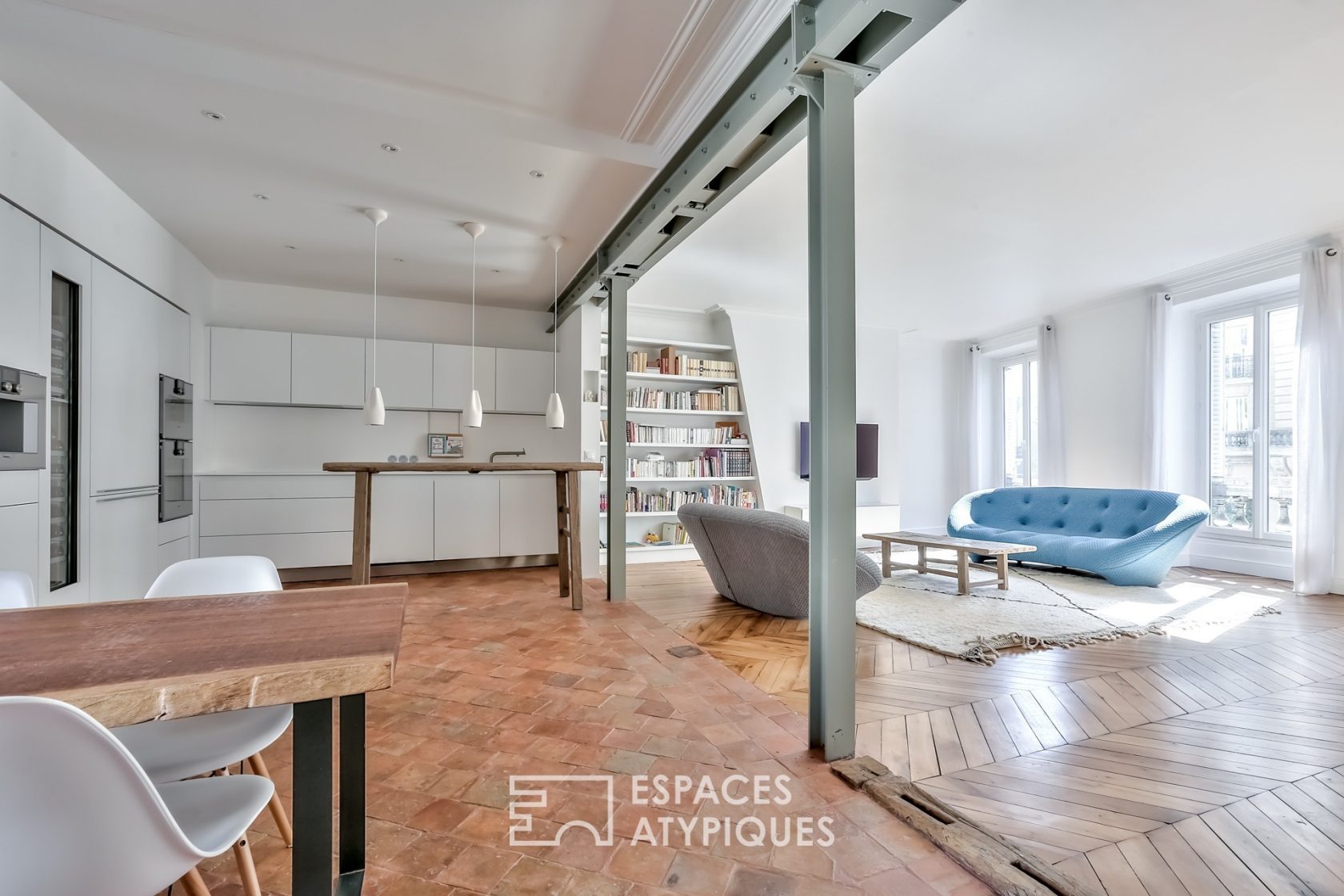 Cécilia’s apartment in the Marais