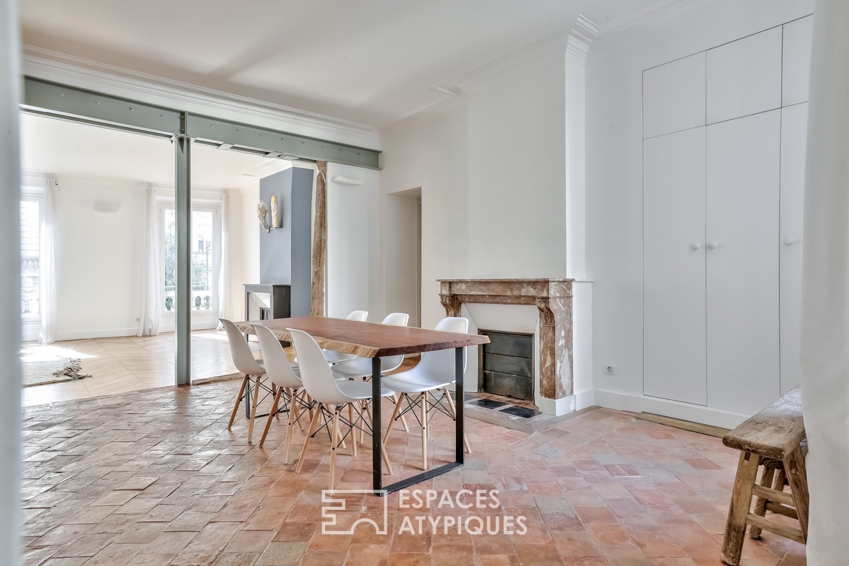 Cécilia’s apartment in the Marais