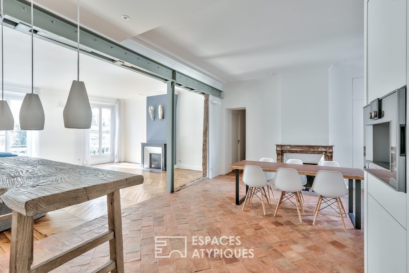 Cécilia’s apartment in the Marais