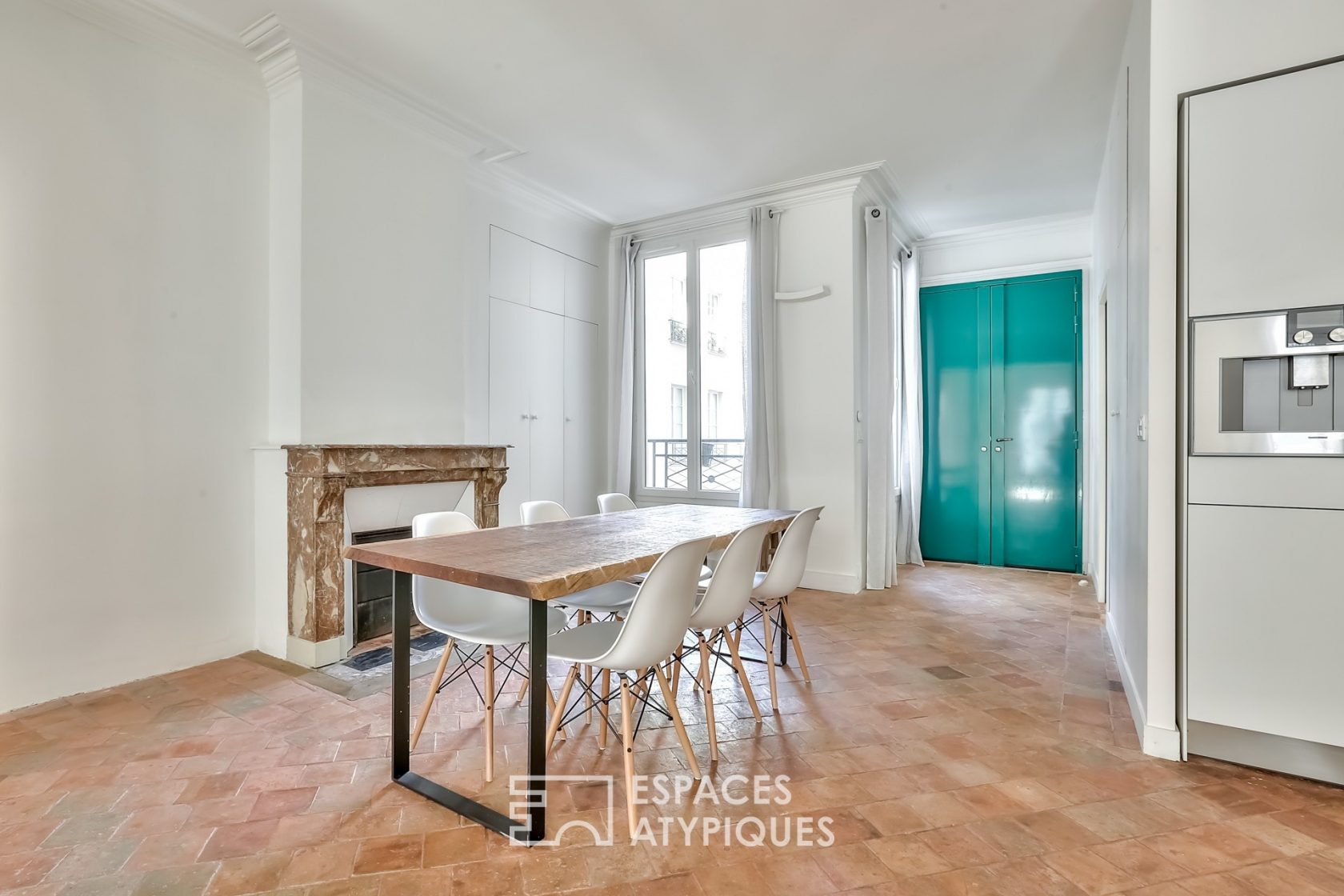 Cécilia’s apartment in the Marais