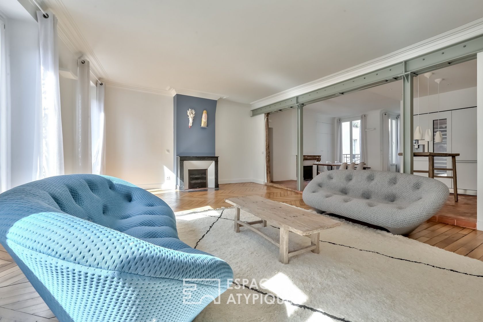 Cécilia’s apartment in the Marais