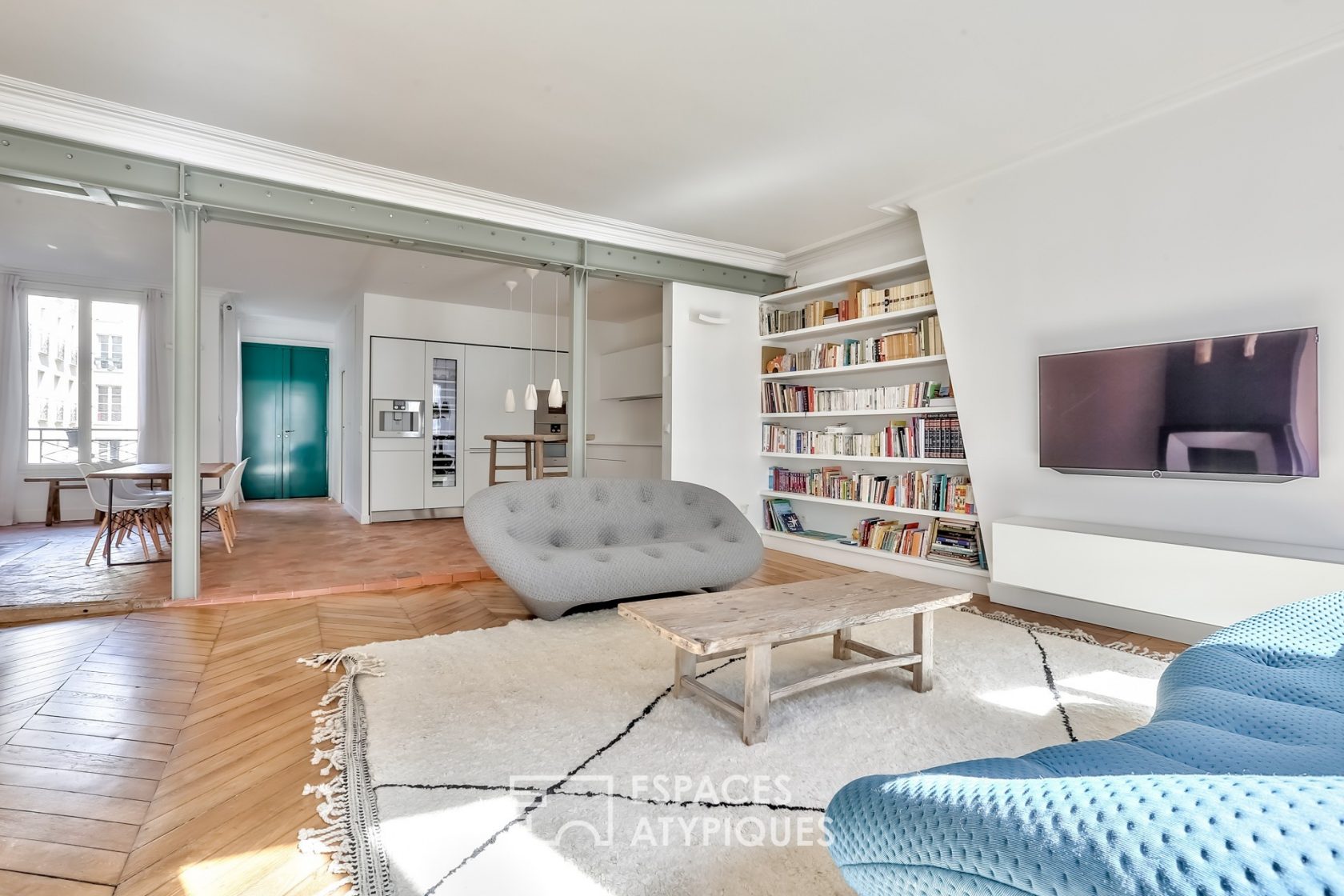 Cécilia’s apartment in the Marais