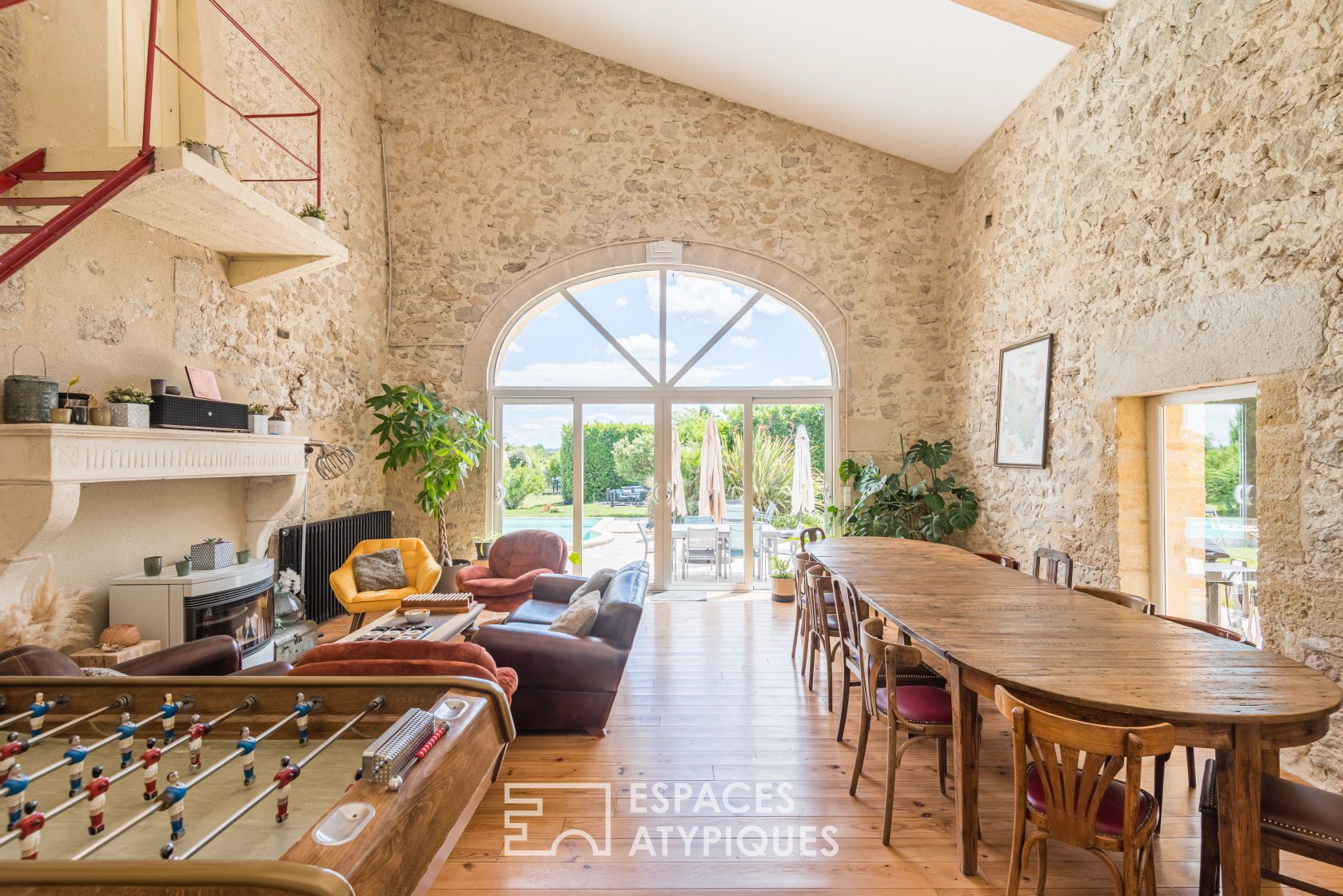 Old wine chateau renovated
