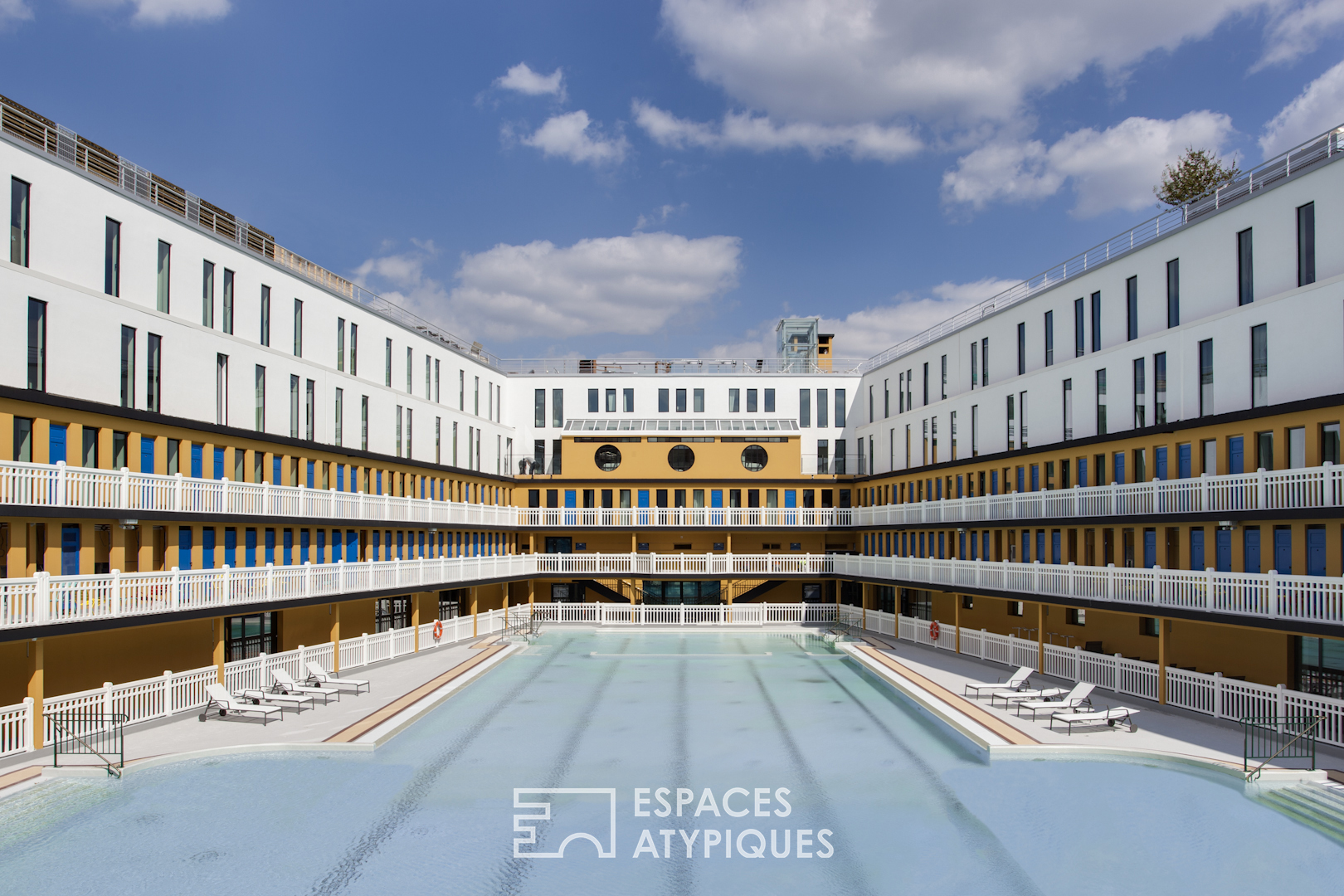 The swimming pool