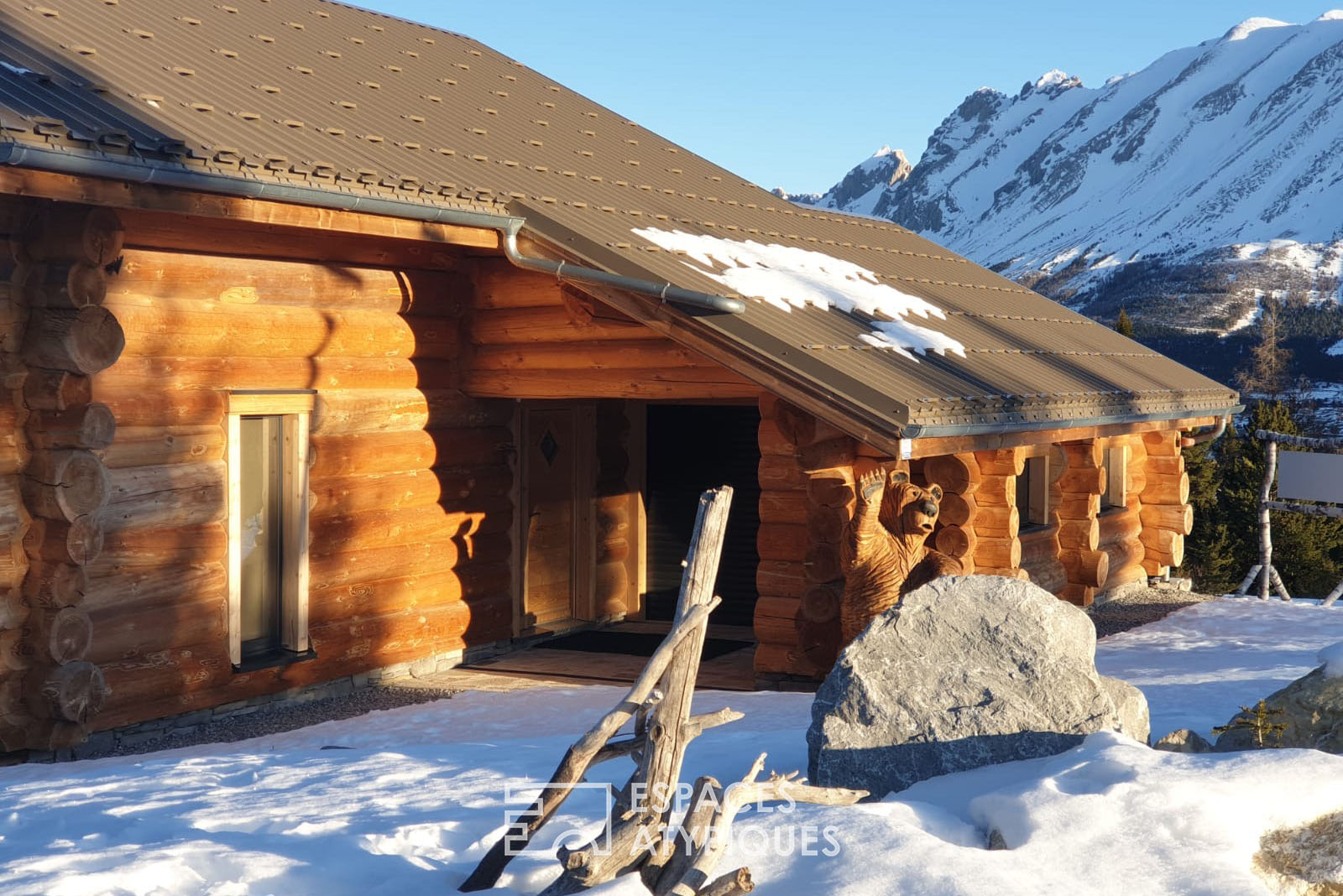 Wooden chalet