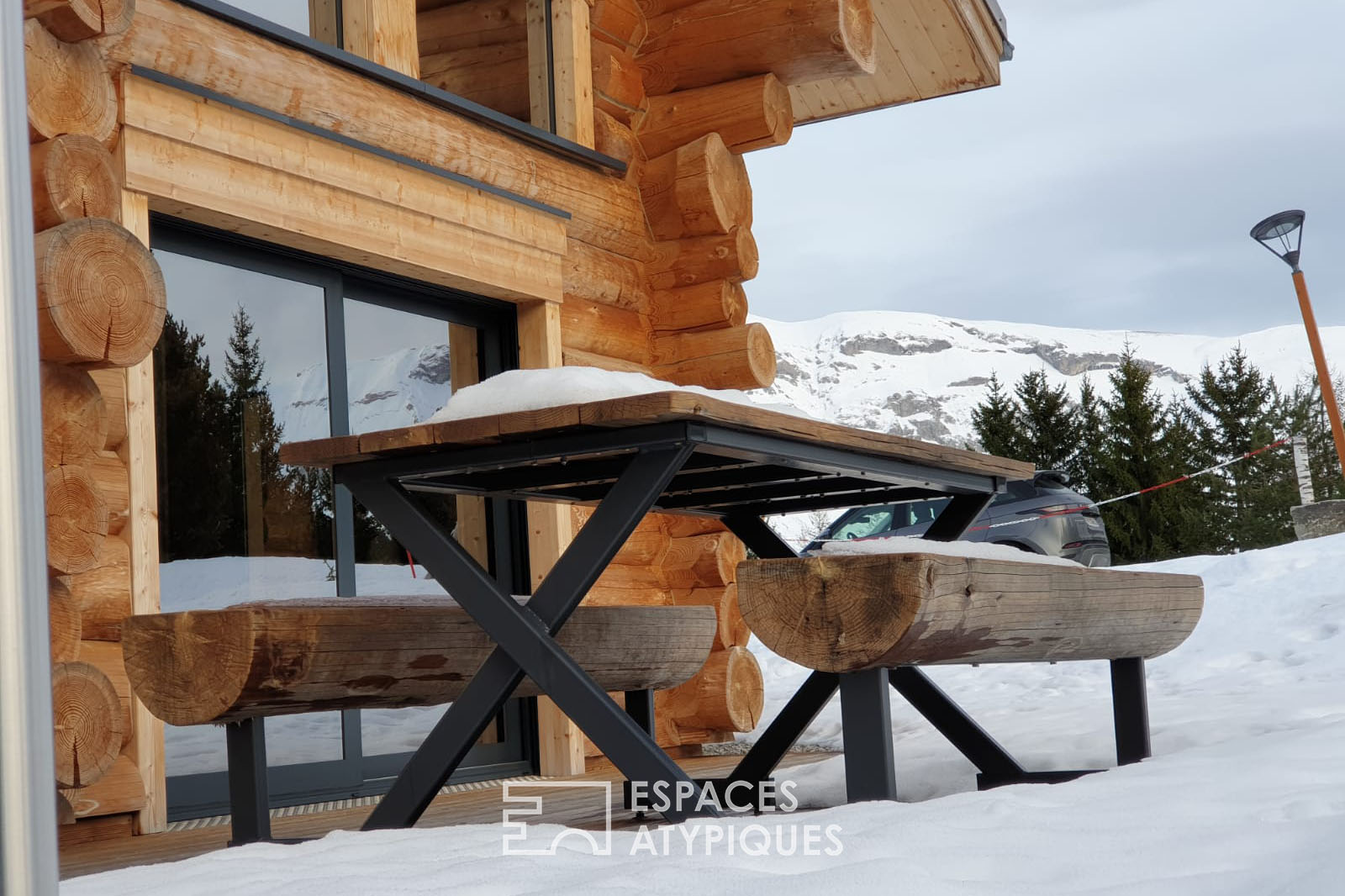 Wooden chalet