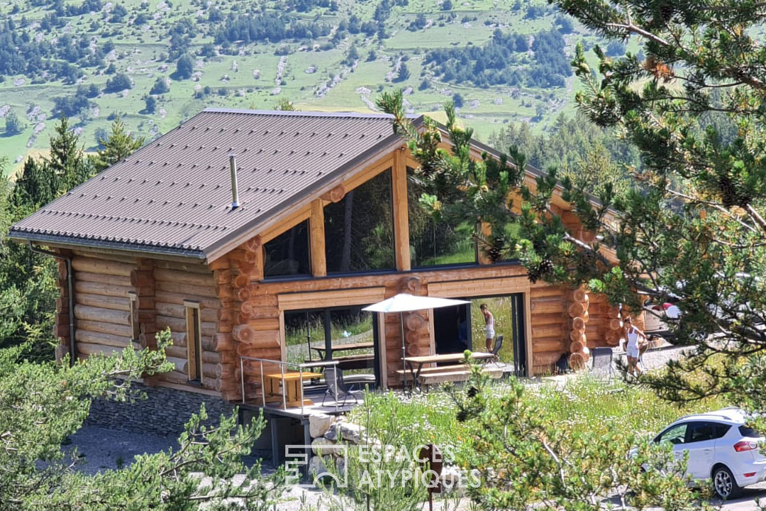 Wooden chalet