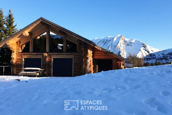 Wooden chalet