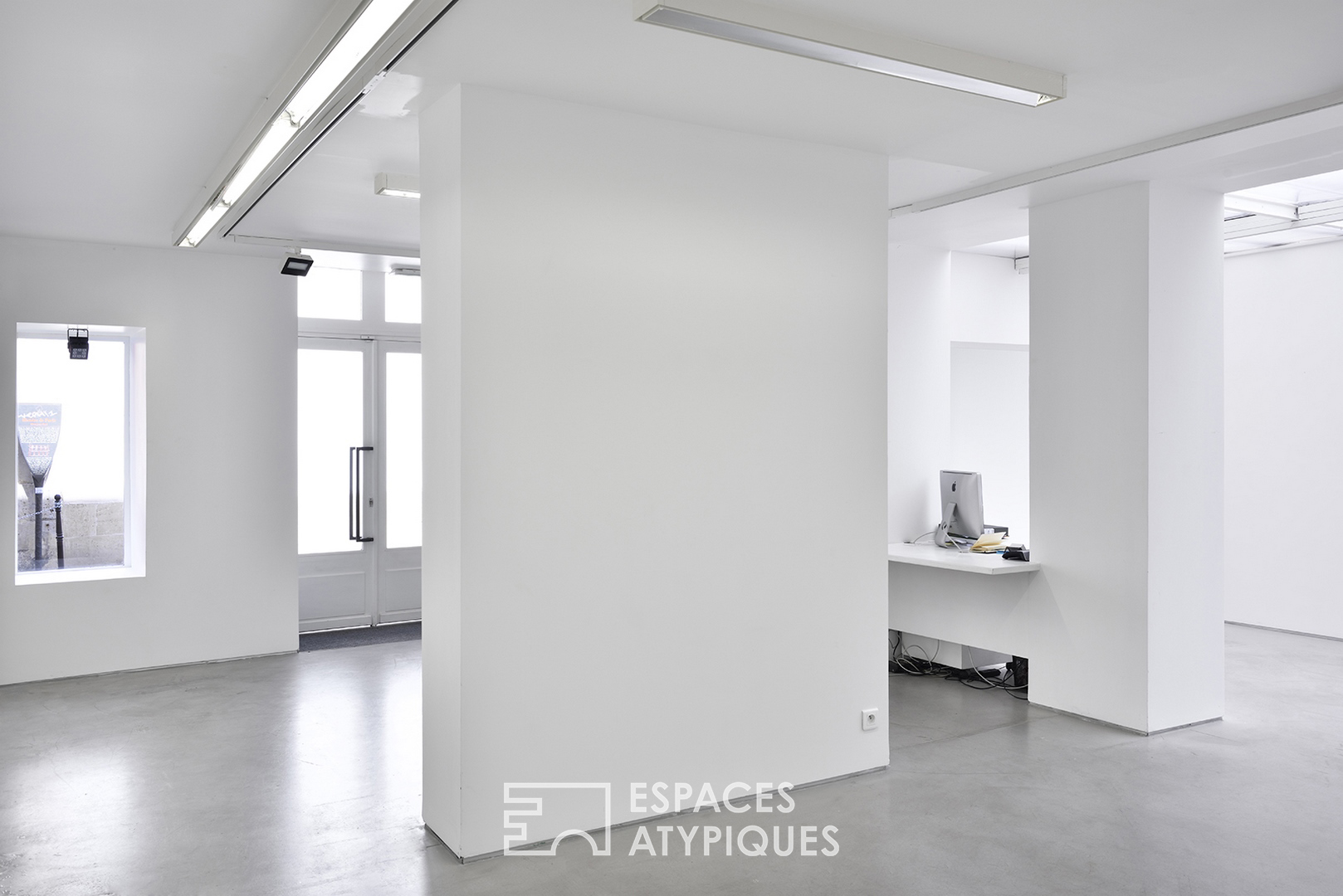 Gallery two spaces