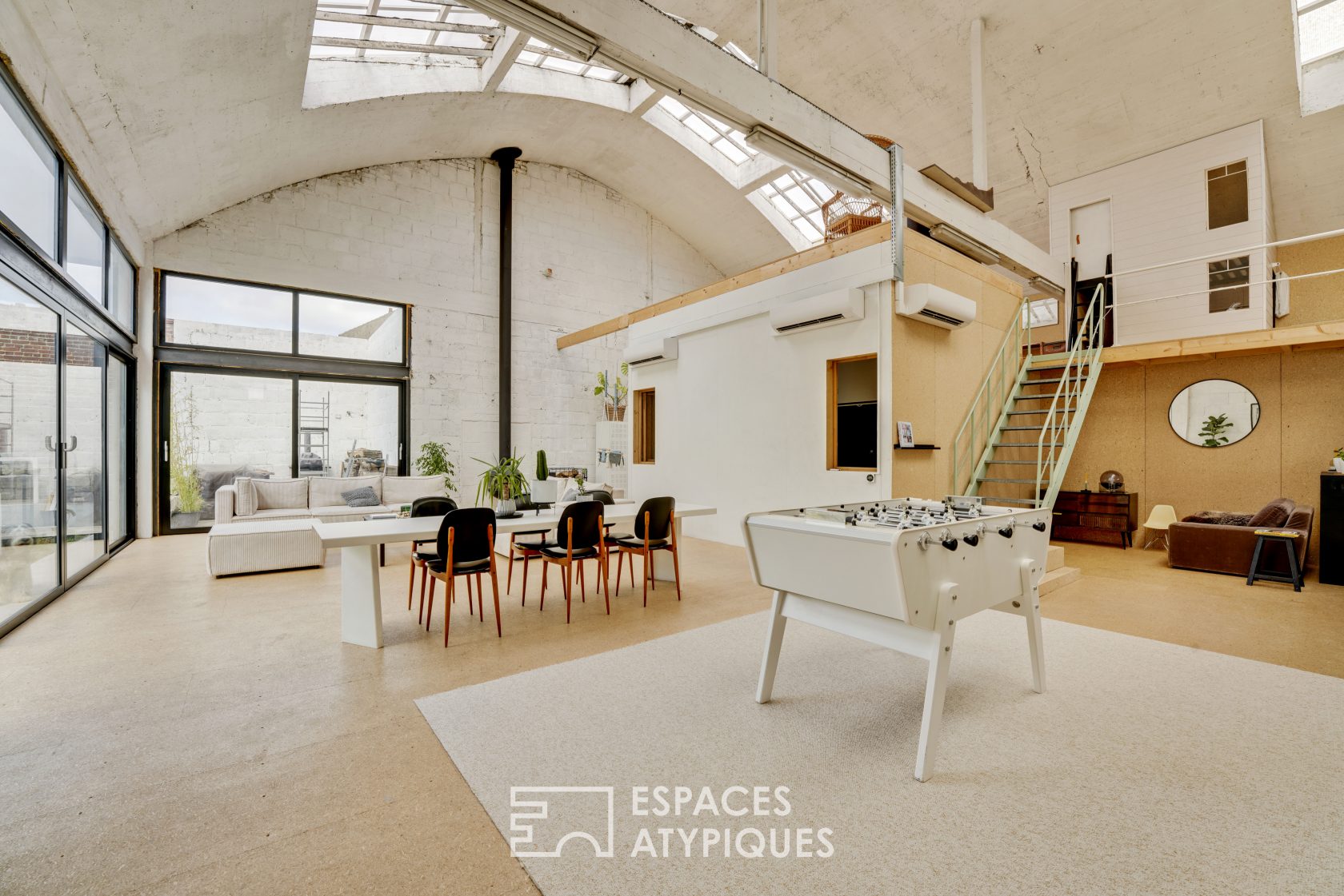 Atypical cork loft