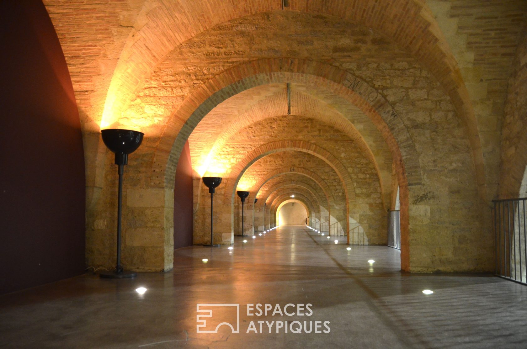Vaulted historic site