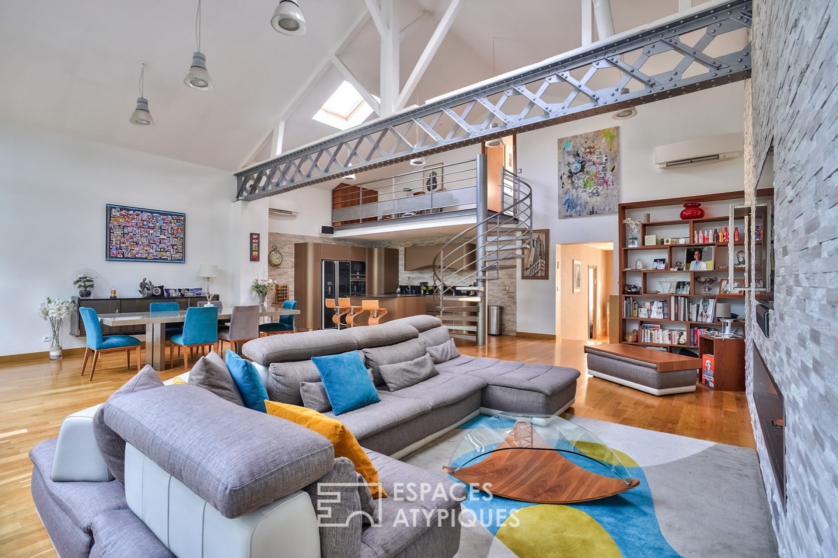 Loft with winter garden