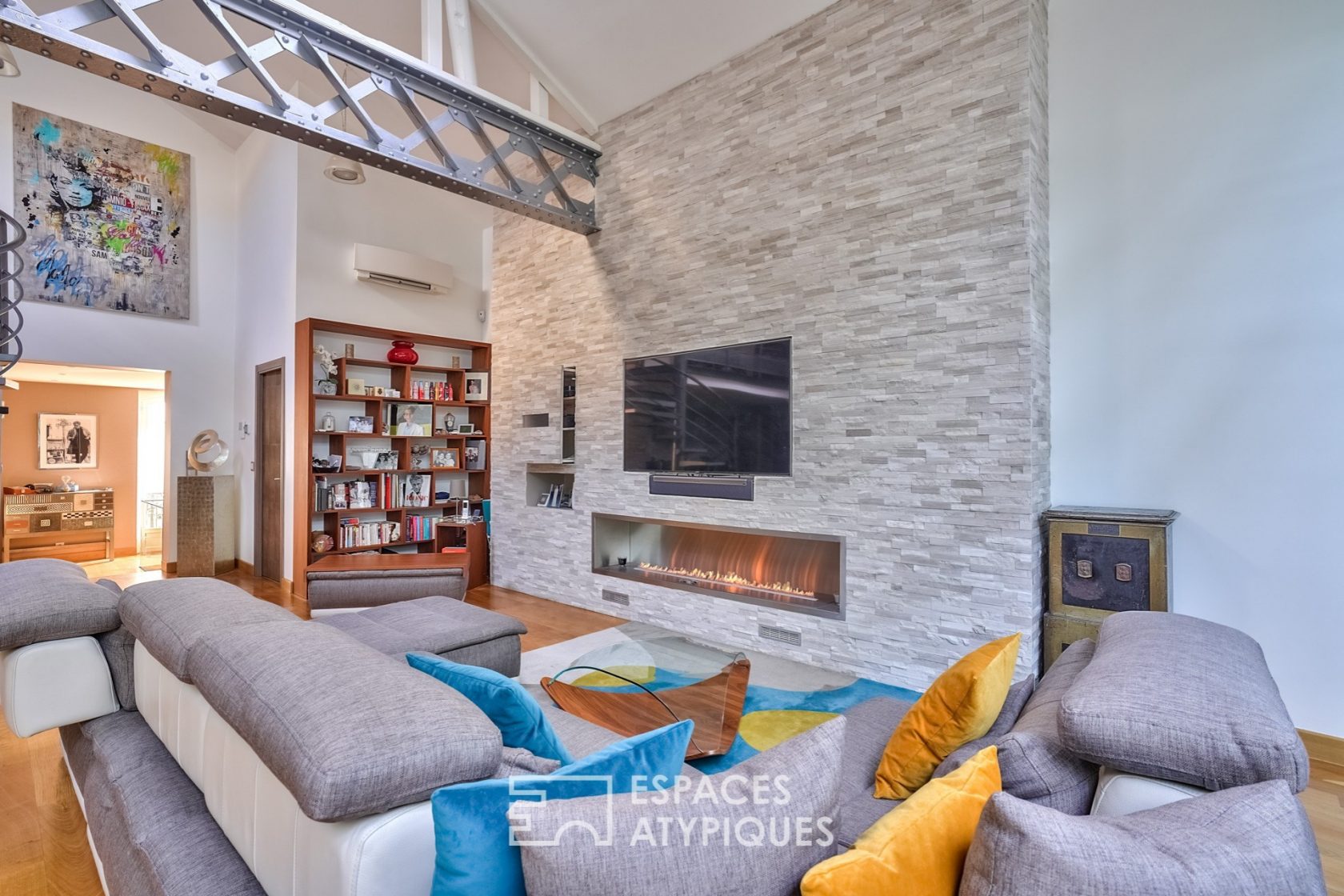 Loft with winter garden