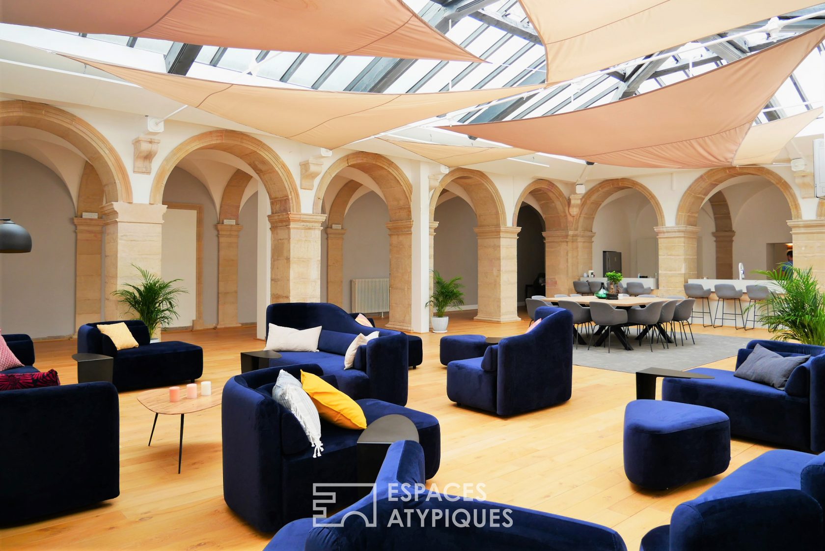 Loft in an old cloister
