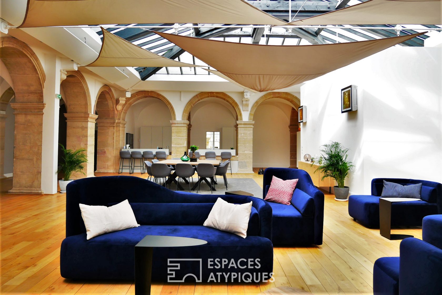 Loft in an old cloister