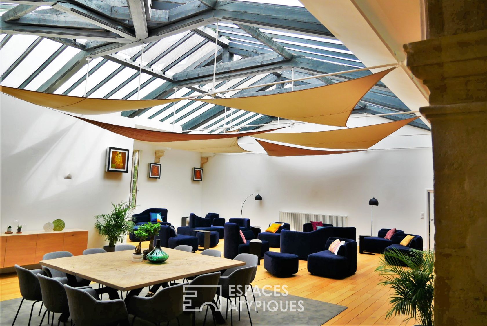 Loft in an old cloister