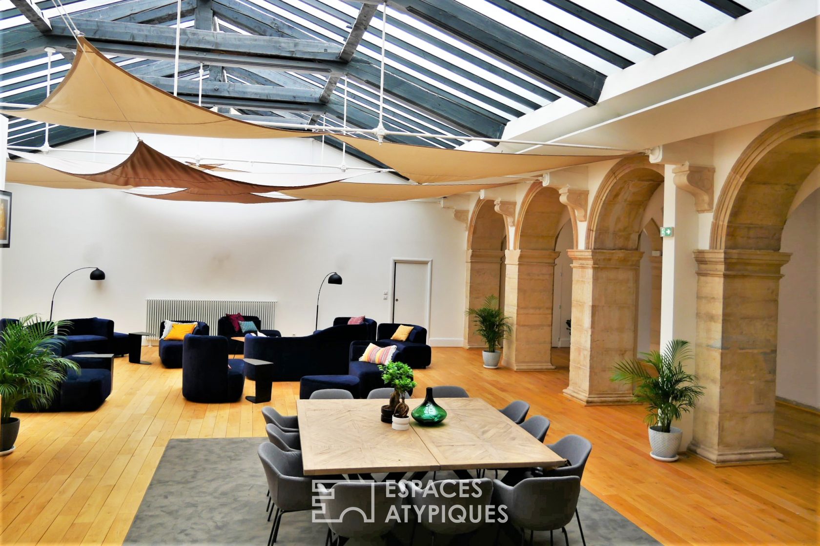Loft in an old cloister