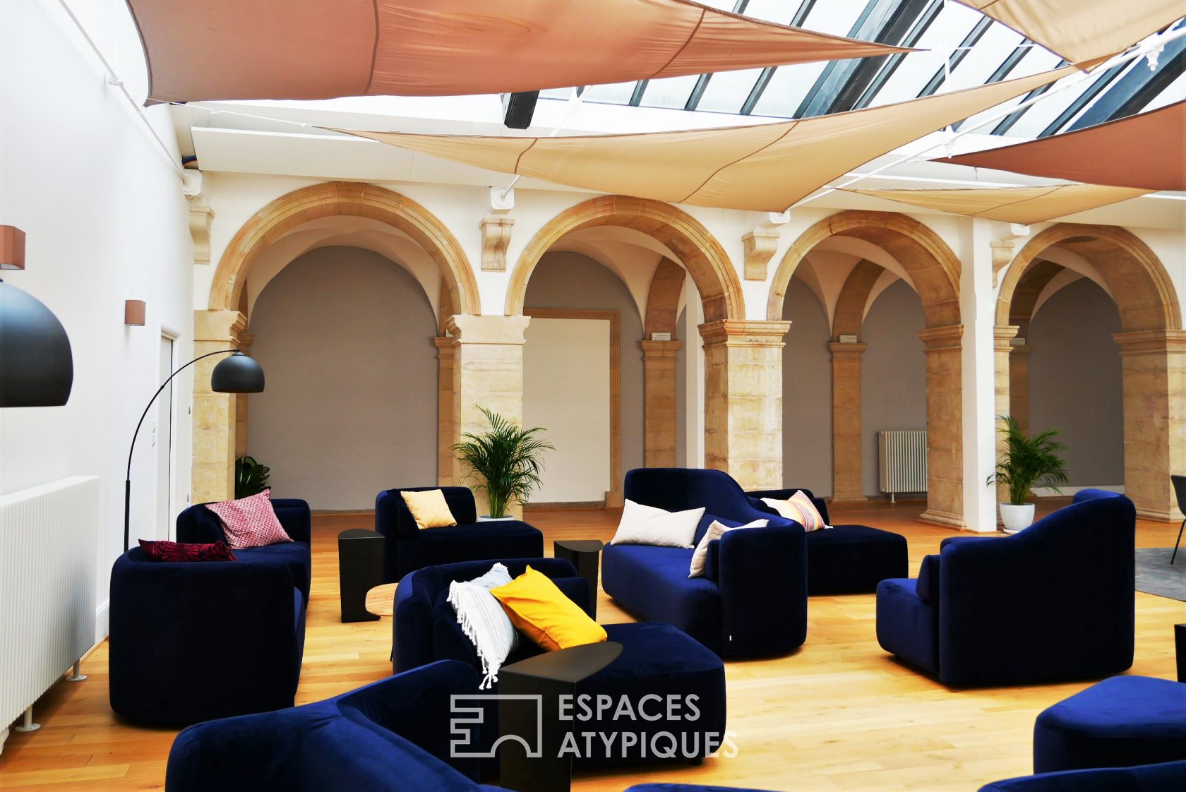Loft in an old cloister