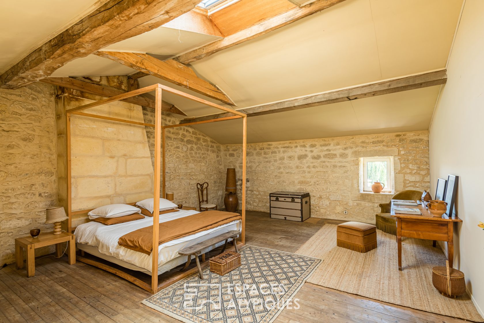 Old renovated priory in Gironde
