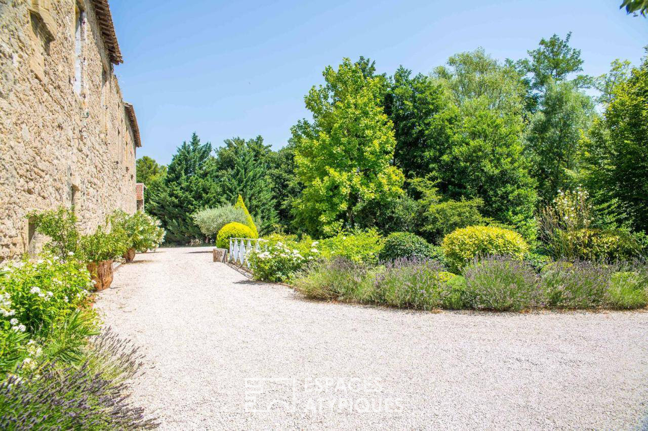 Flowered Domain in Provence
