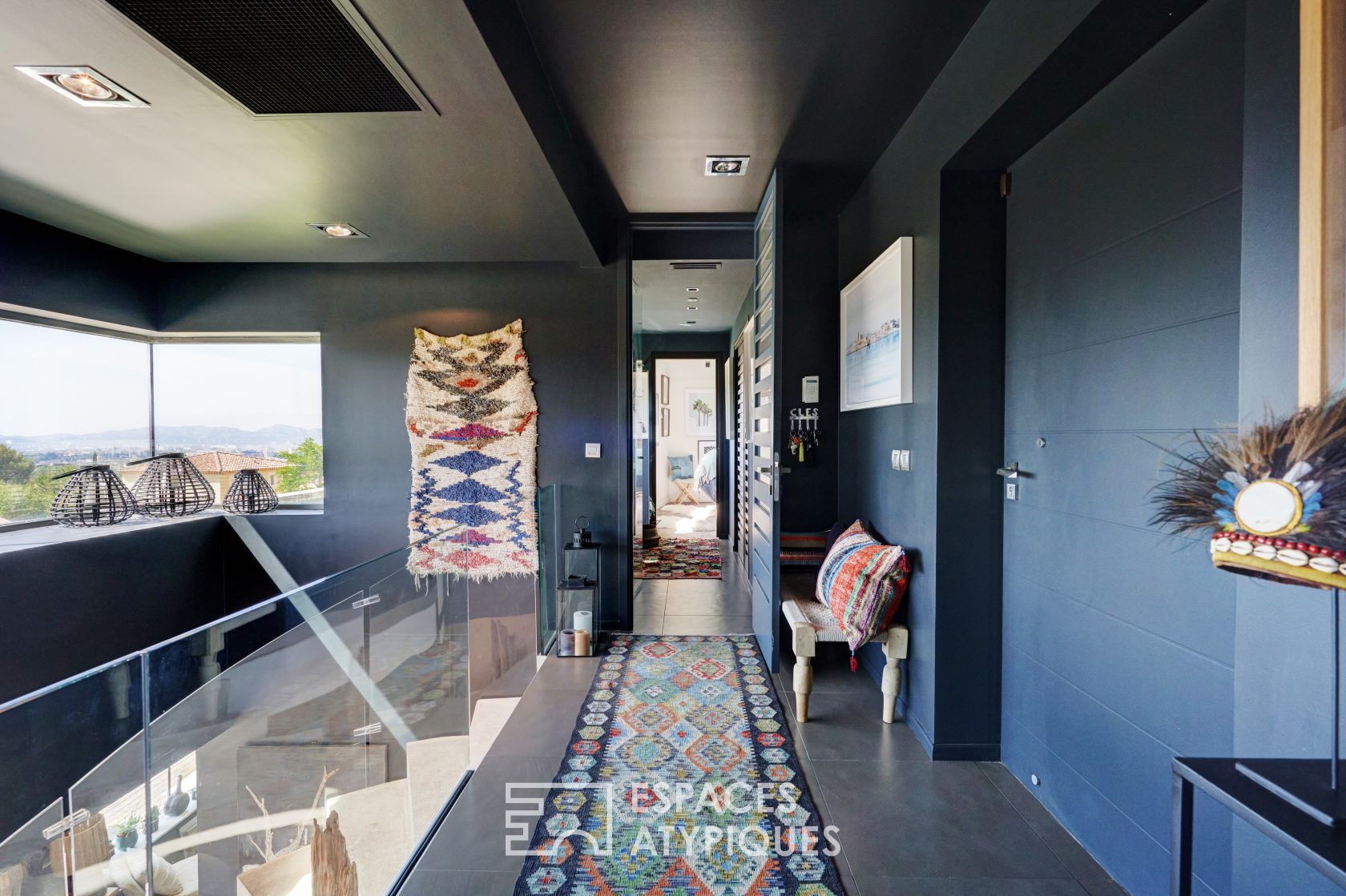 Bohemian chic architect house