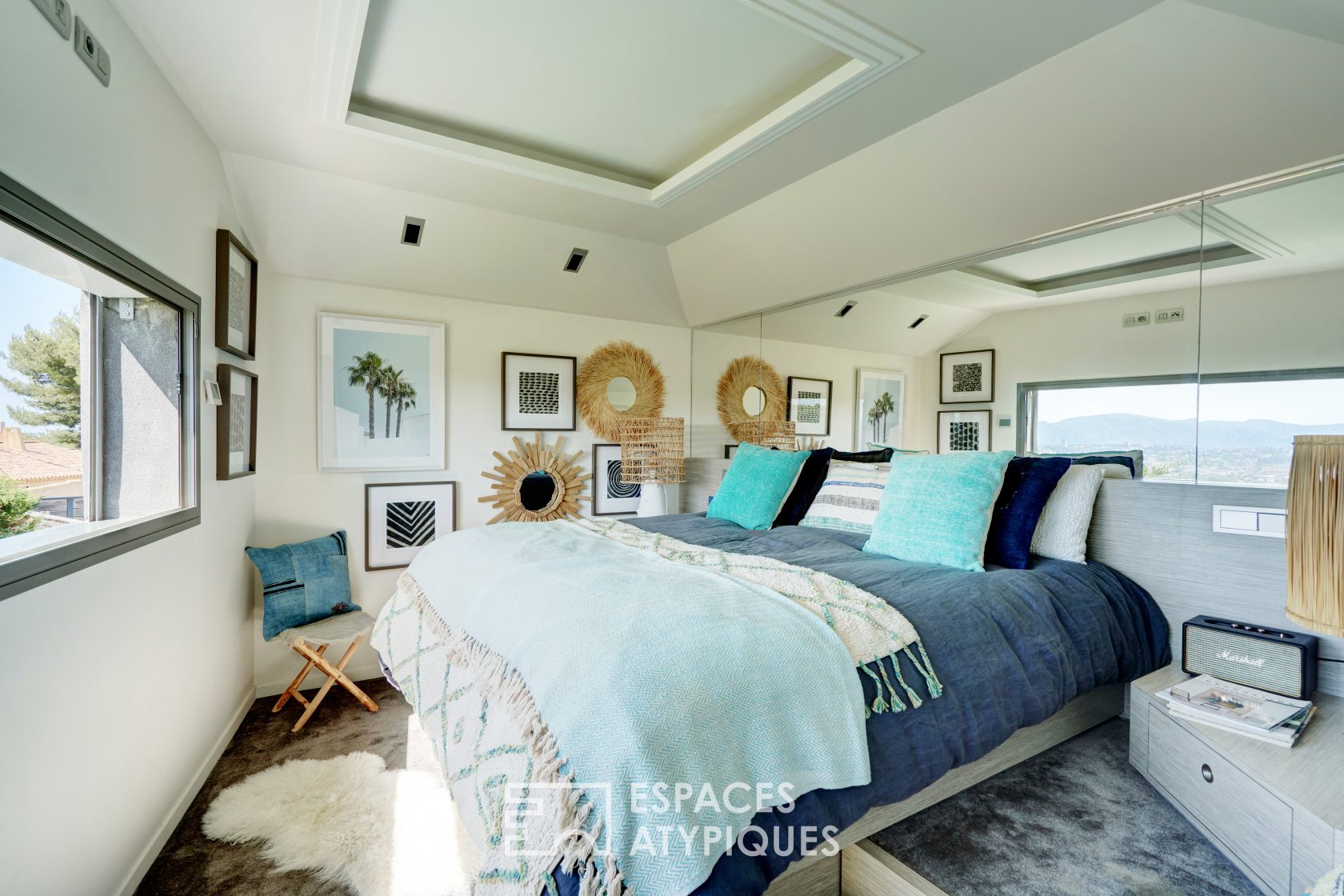 Bohemian chic architect house