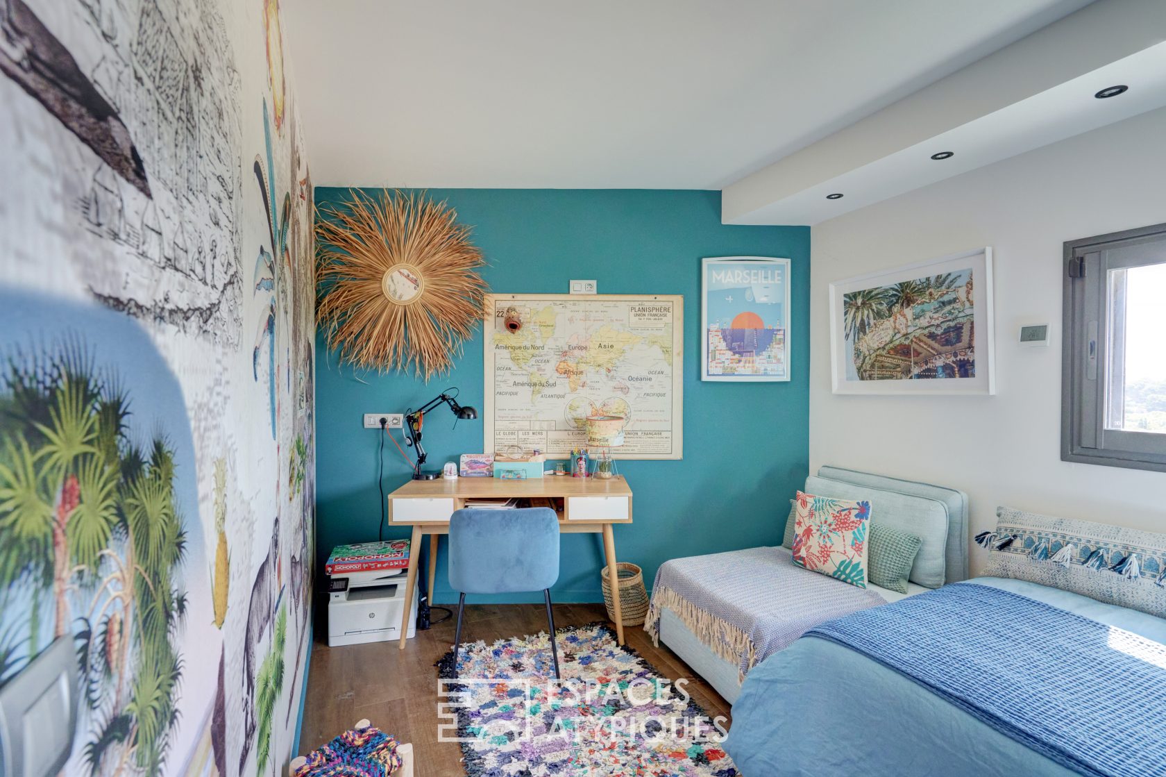 Bohemian chic architect house