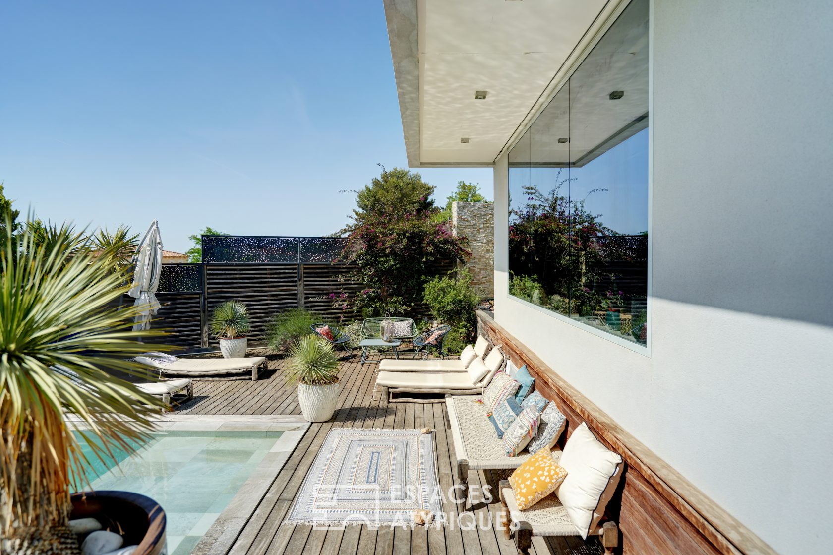 Bohemian chic architect house