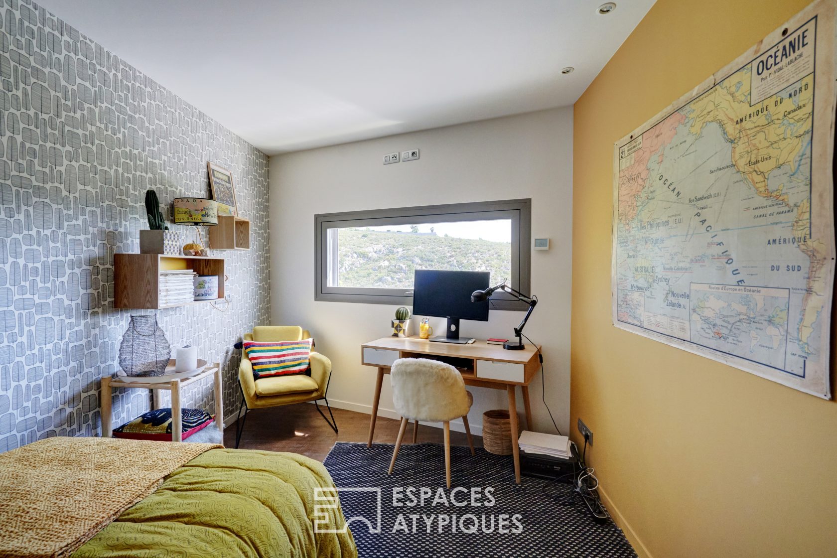 Bohemian chic architect house