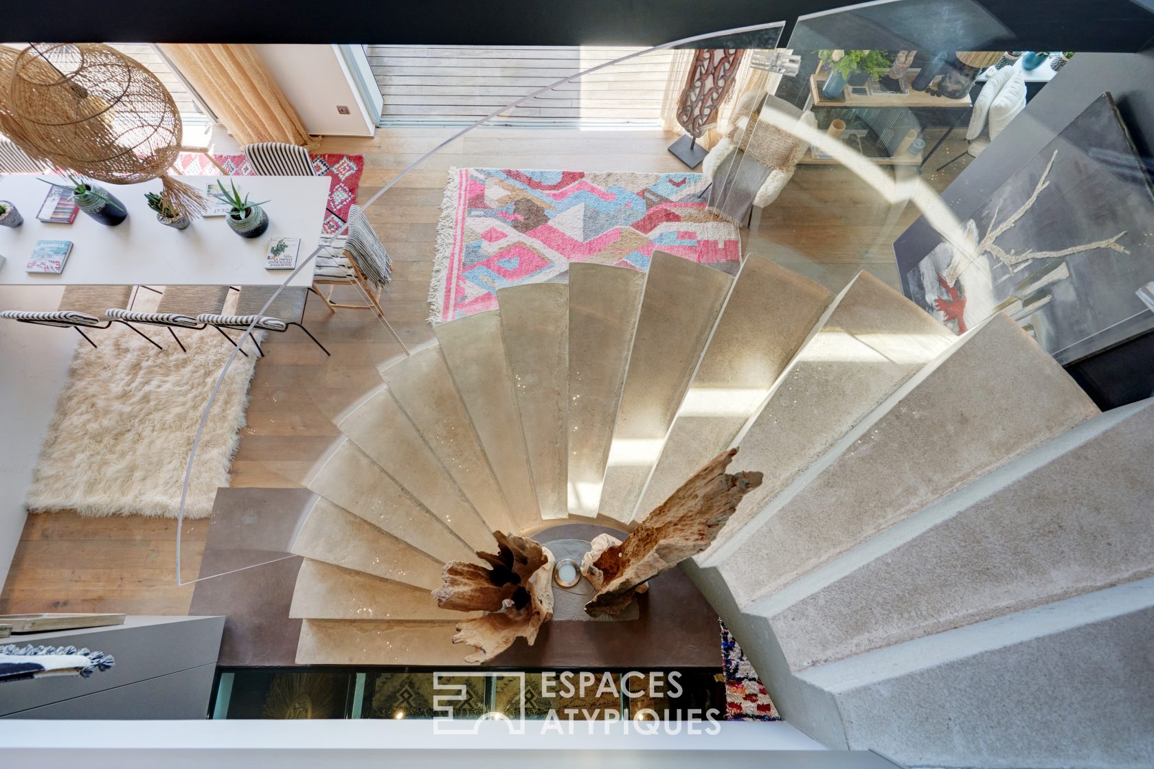 Bohemian chic architect house