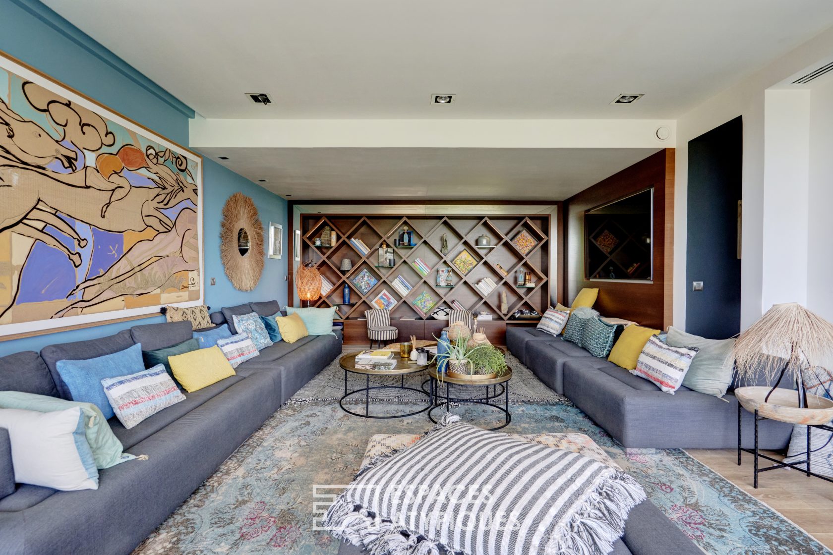 Bohemian chic architect house