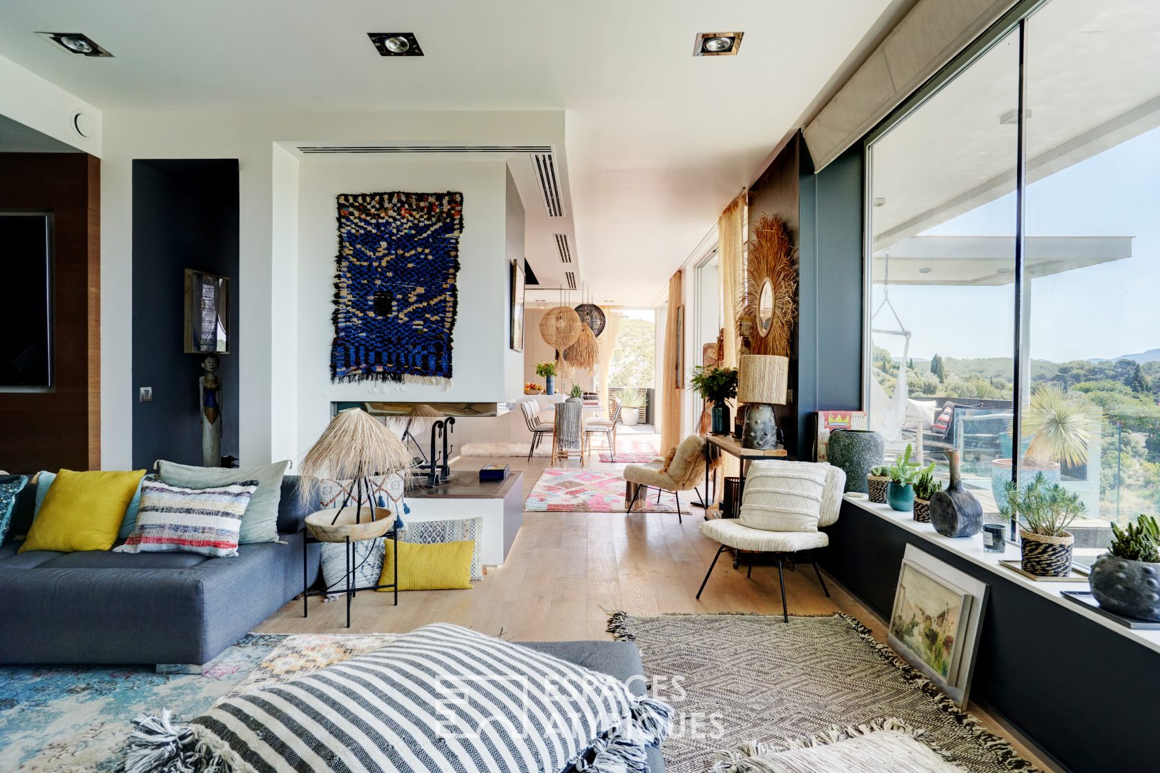 Bohemian chic architect house