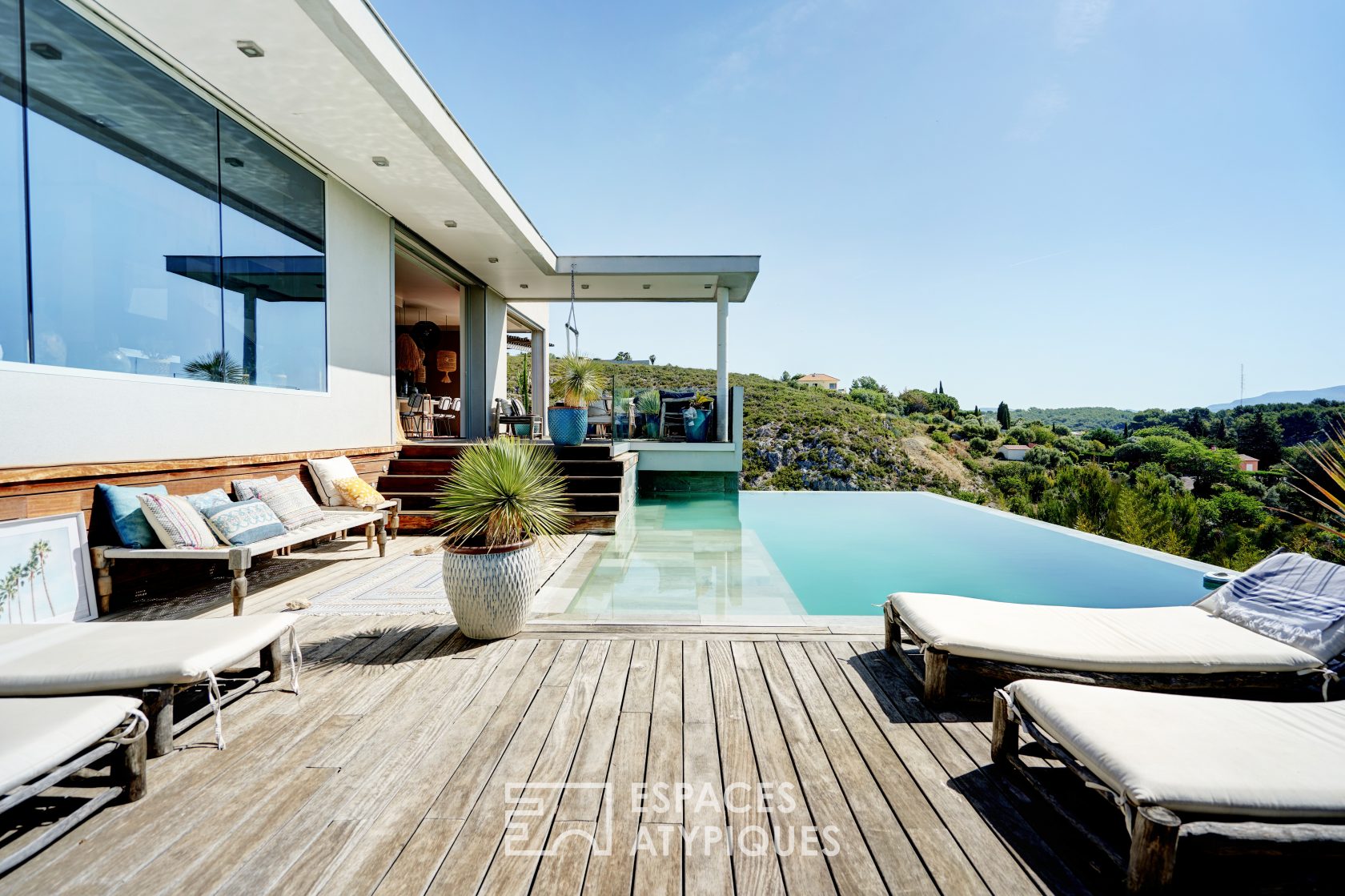 Bohemian chic architect house