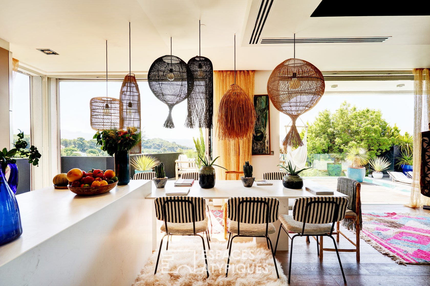 Bohemian chic architect house