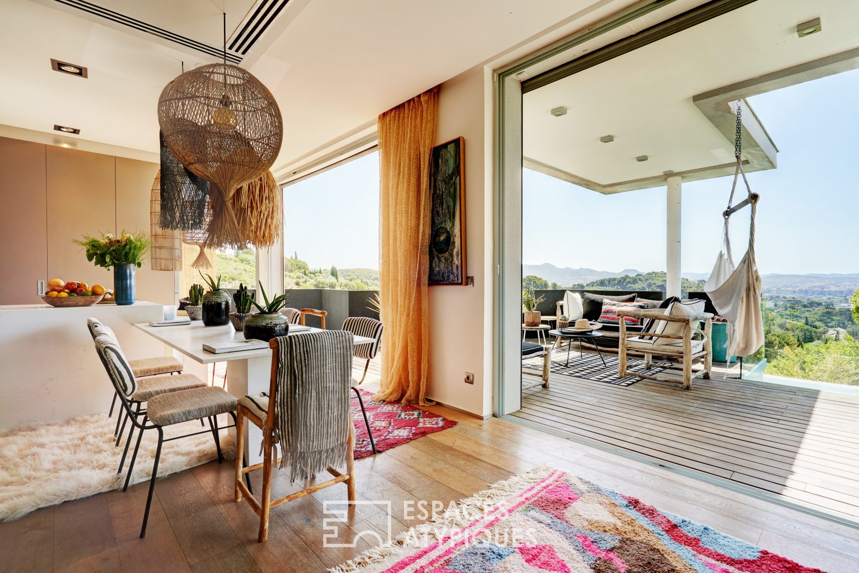 Bohemian chic architect house