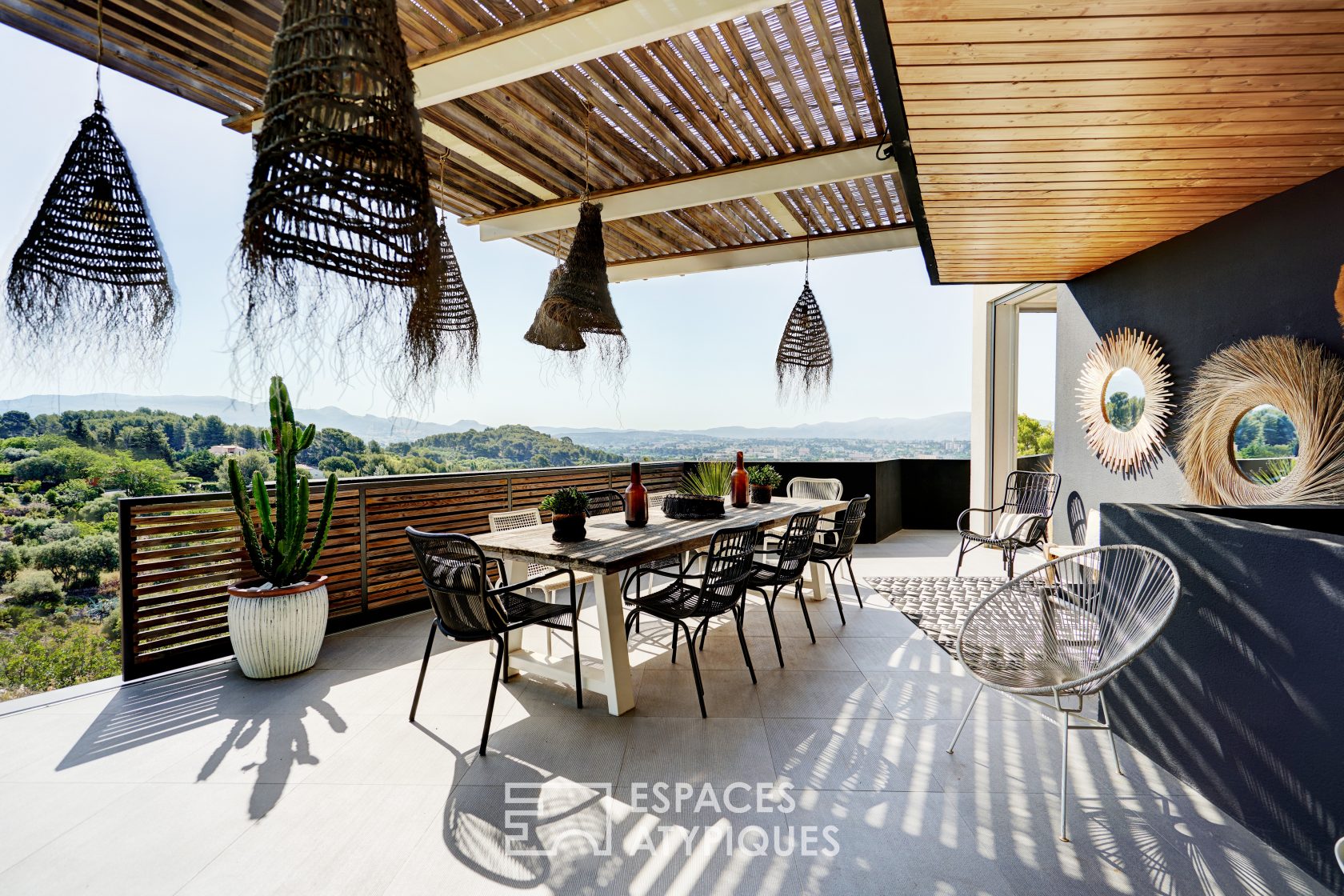 Bohemian chic architect house