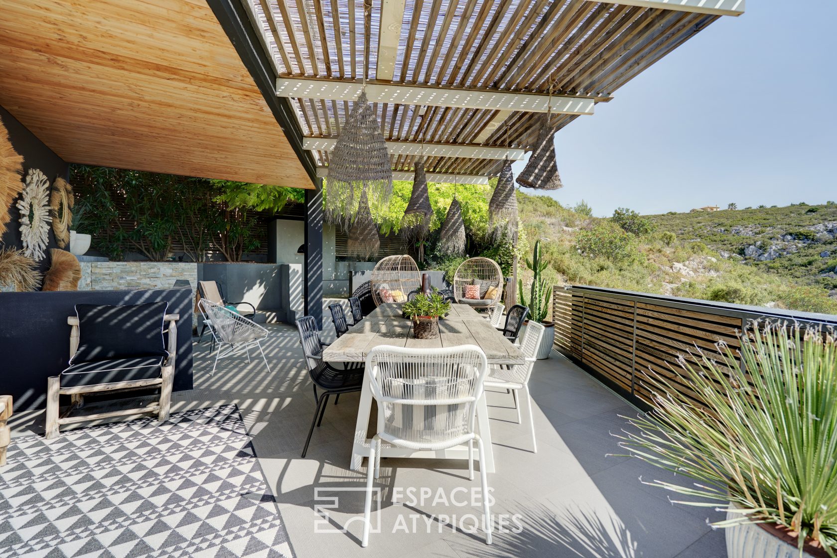 Bohemian chic architect house