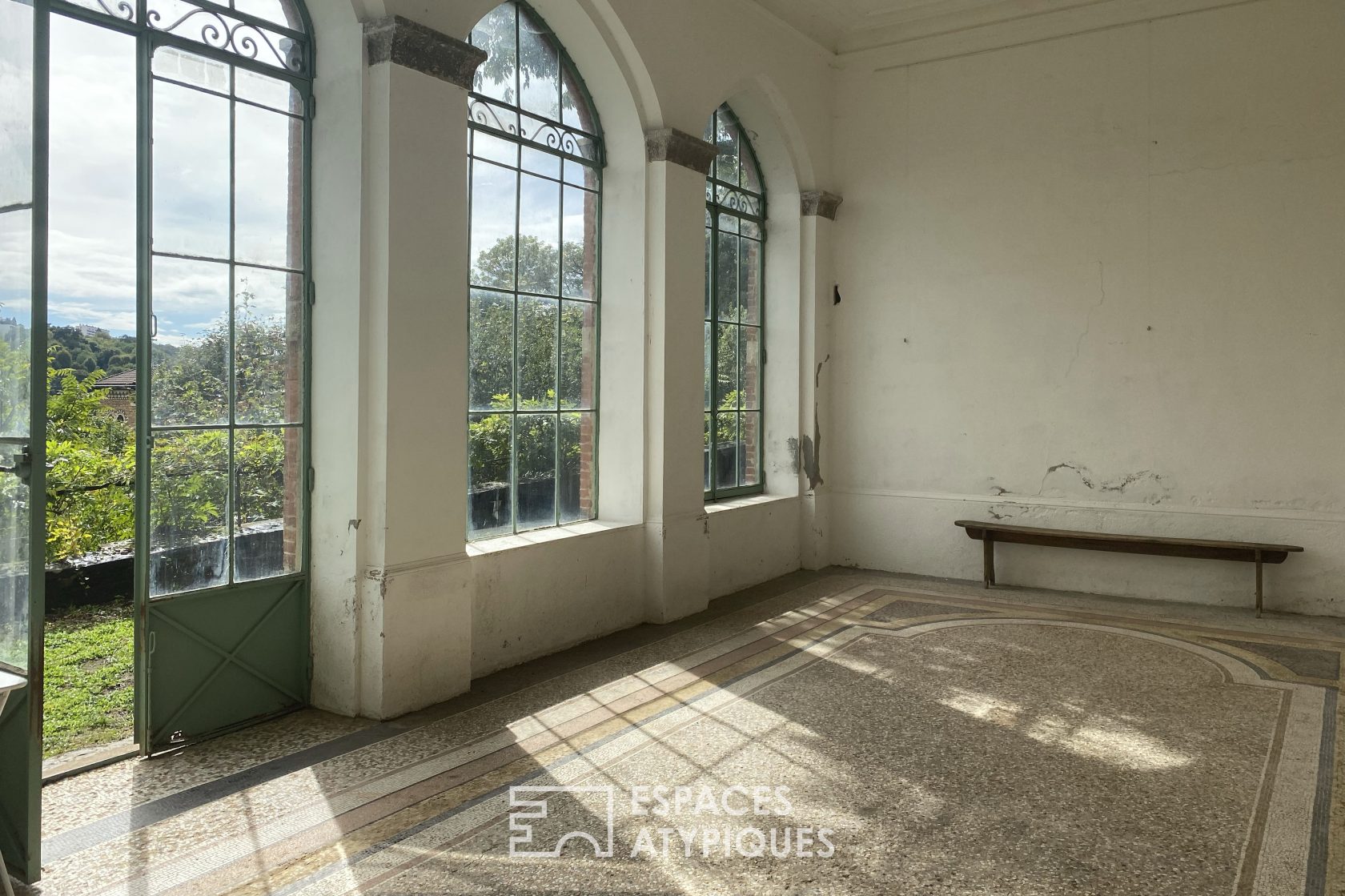 The space of the orangery