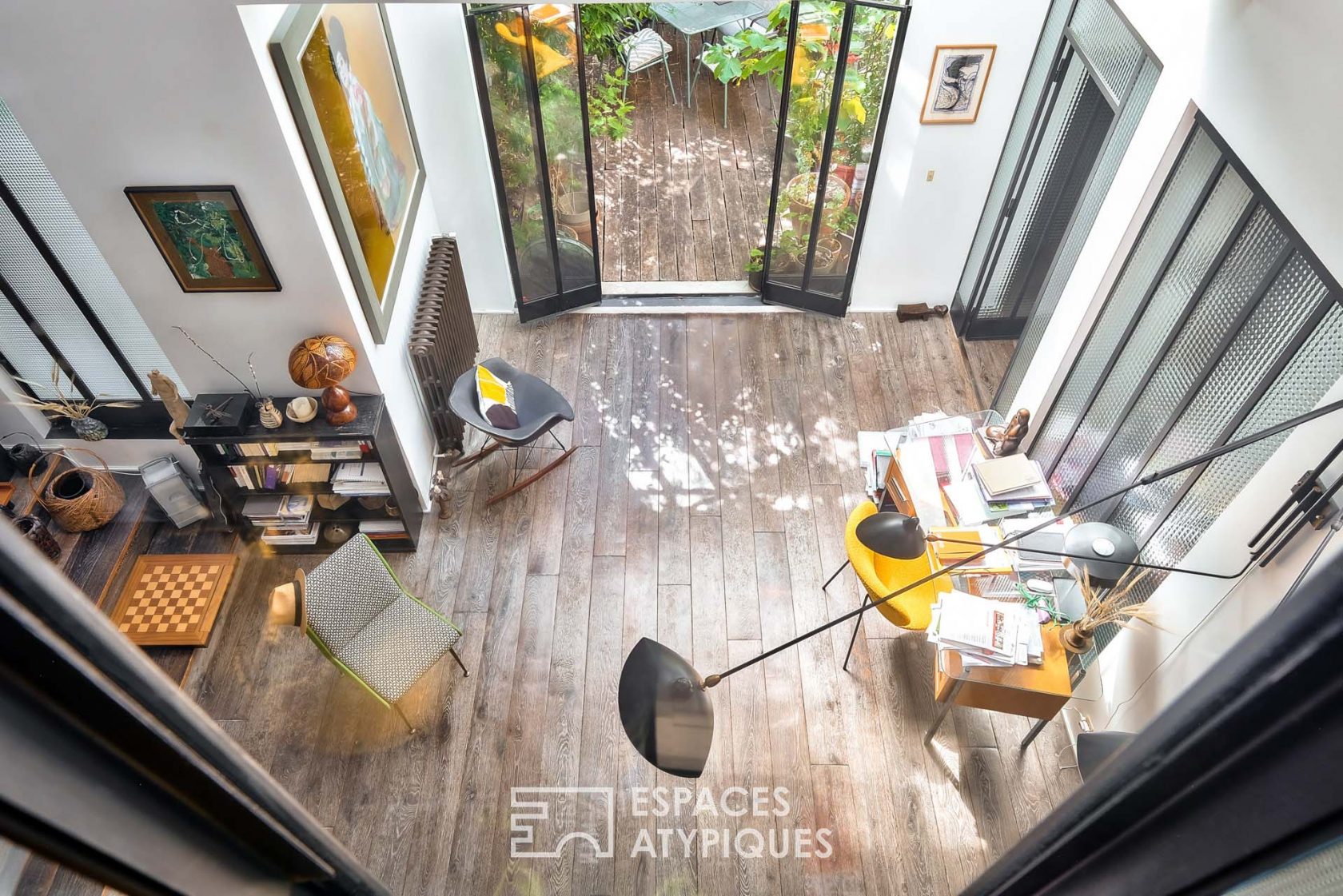 Loft house with patio 11