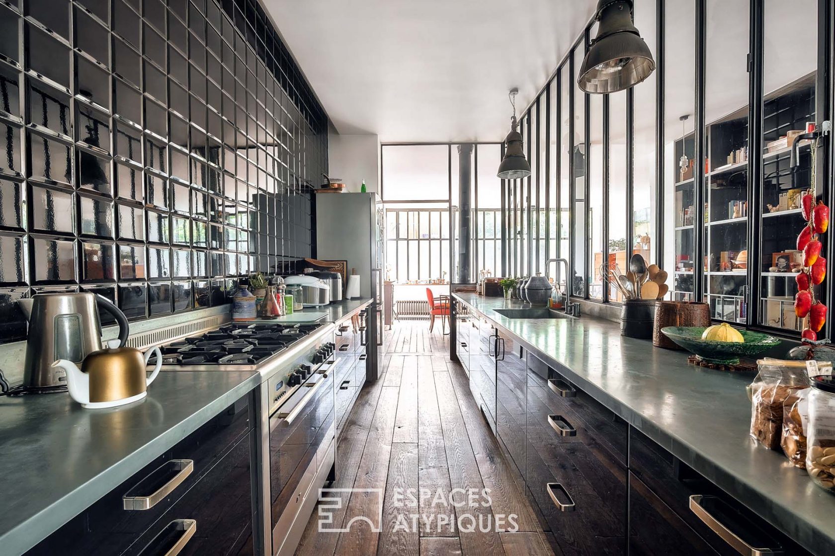 Loft house with patio 11