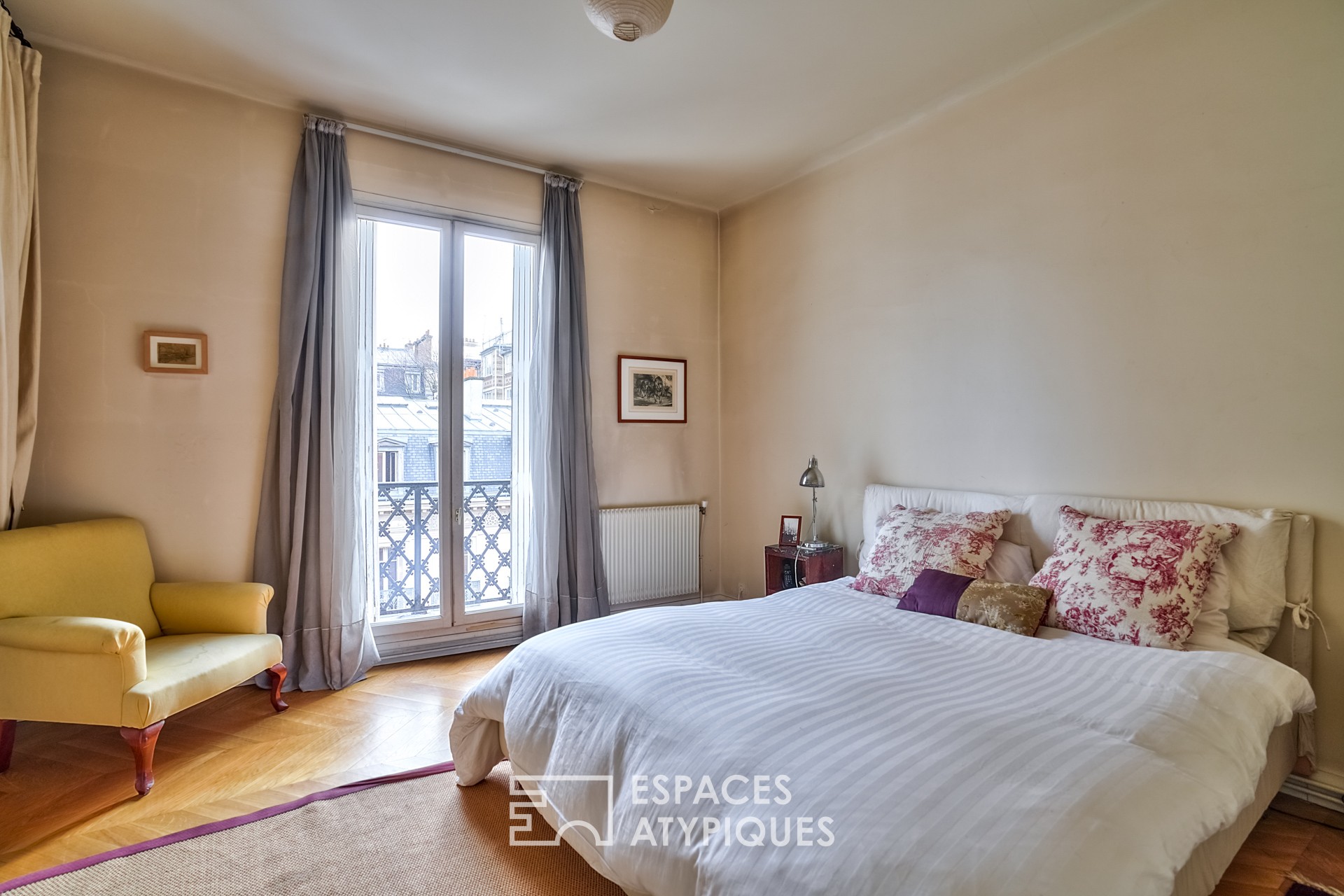 Appartement haussmannien del sol