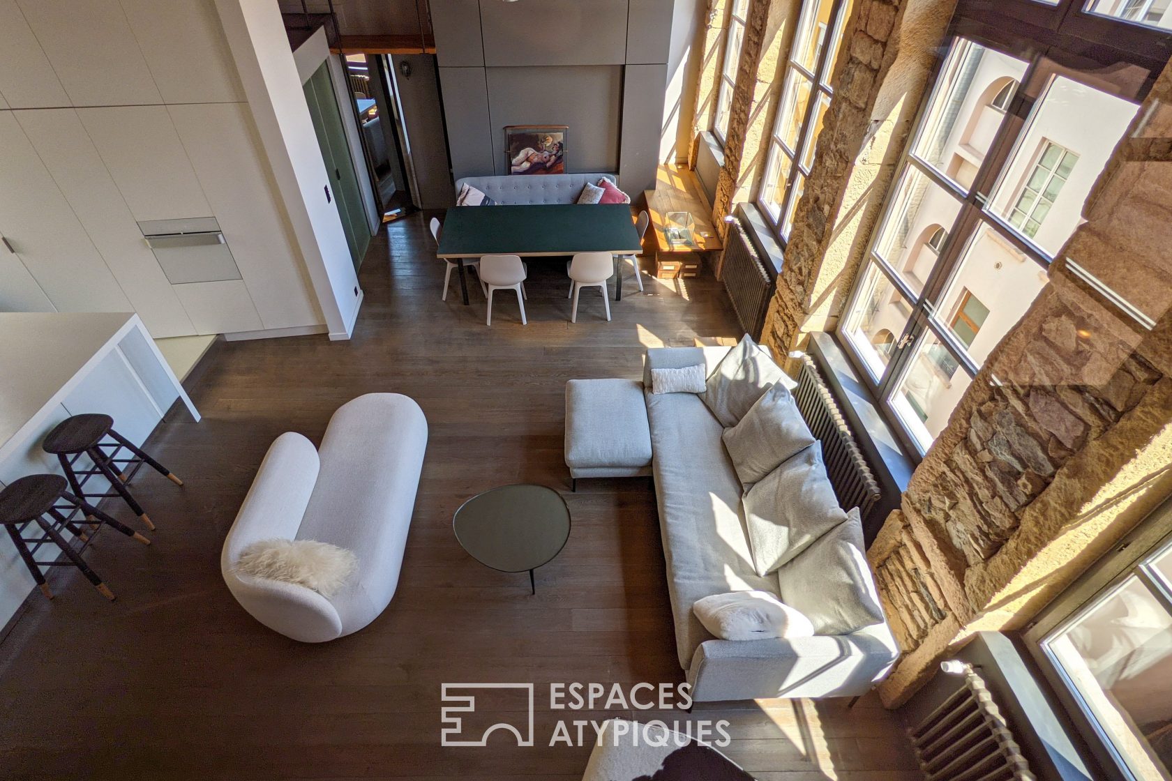Loft in Lyon renovated by architect