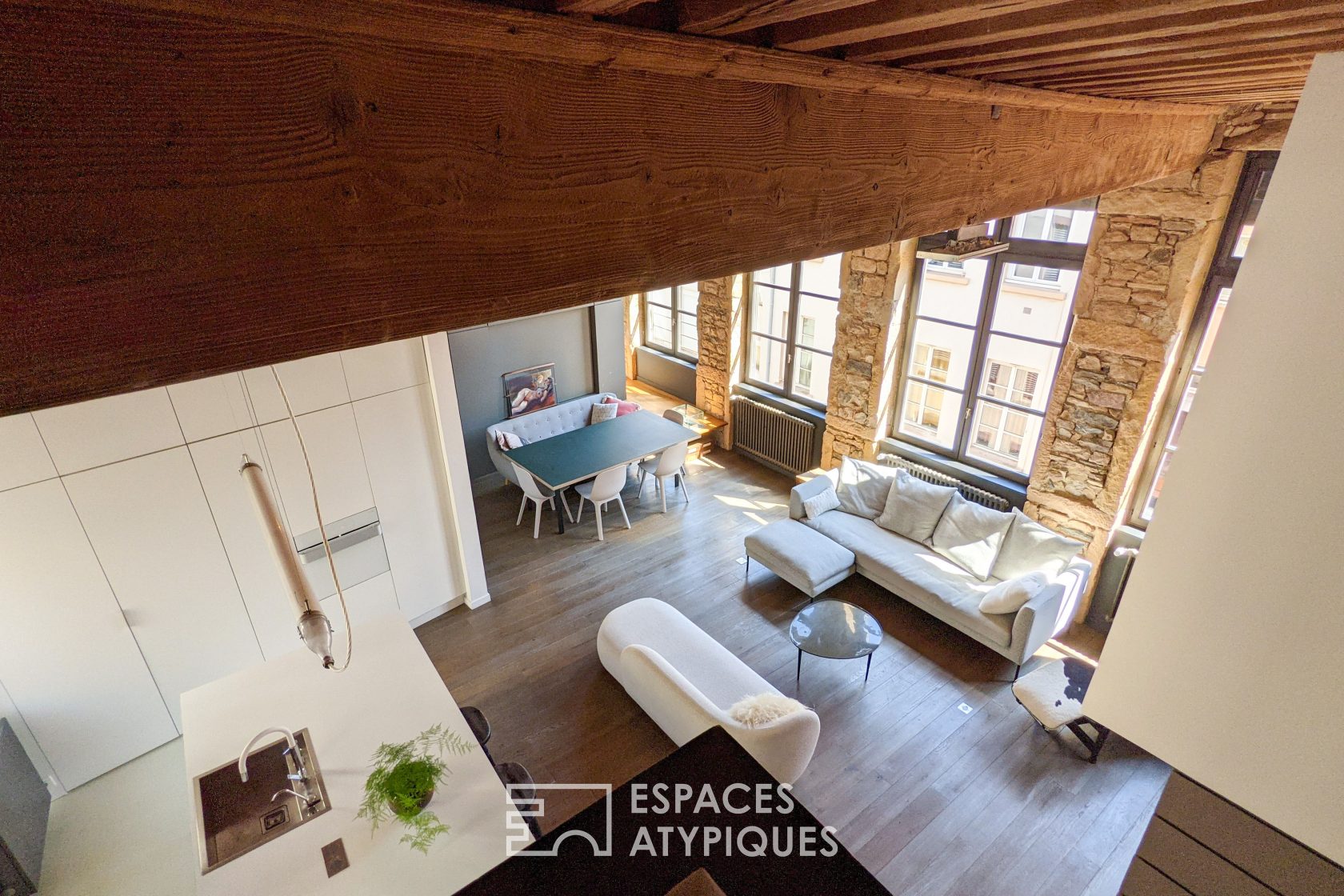 Loft in Lyon renovated by architect