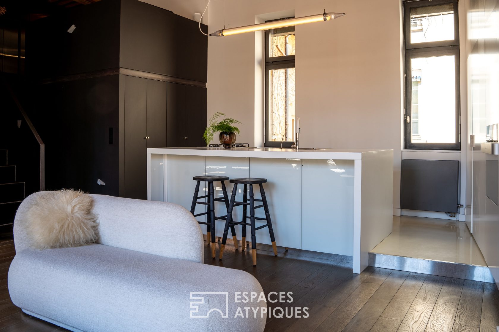 Loft in Lyon renovated by architect
