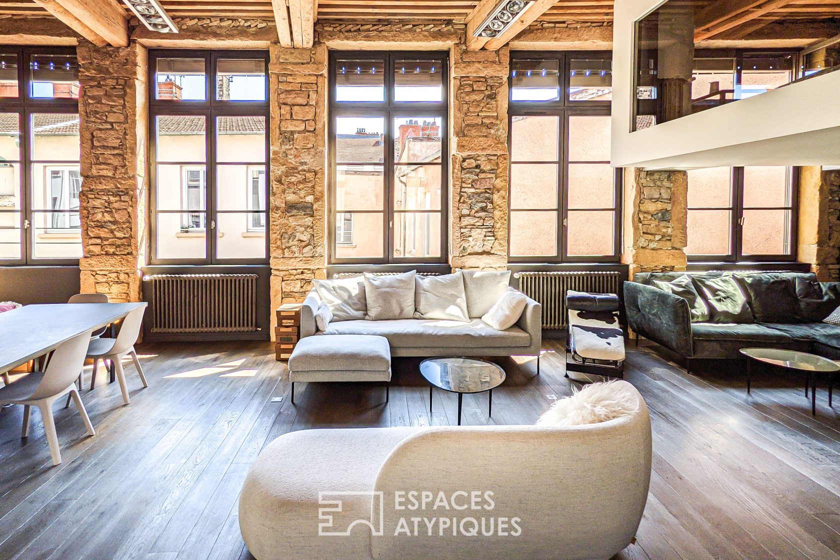 Loft in Lyon renovated by architect