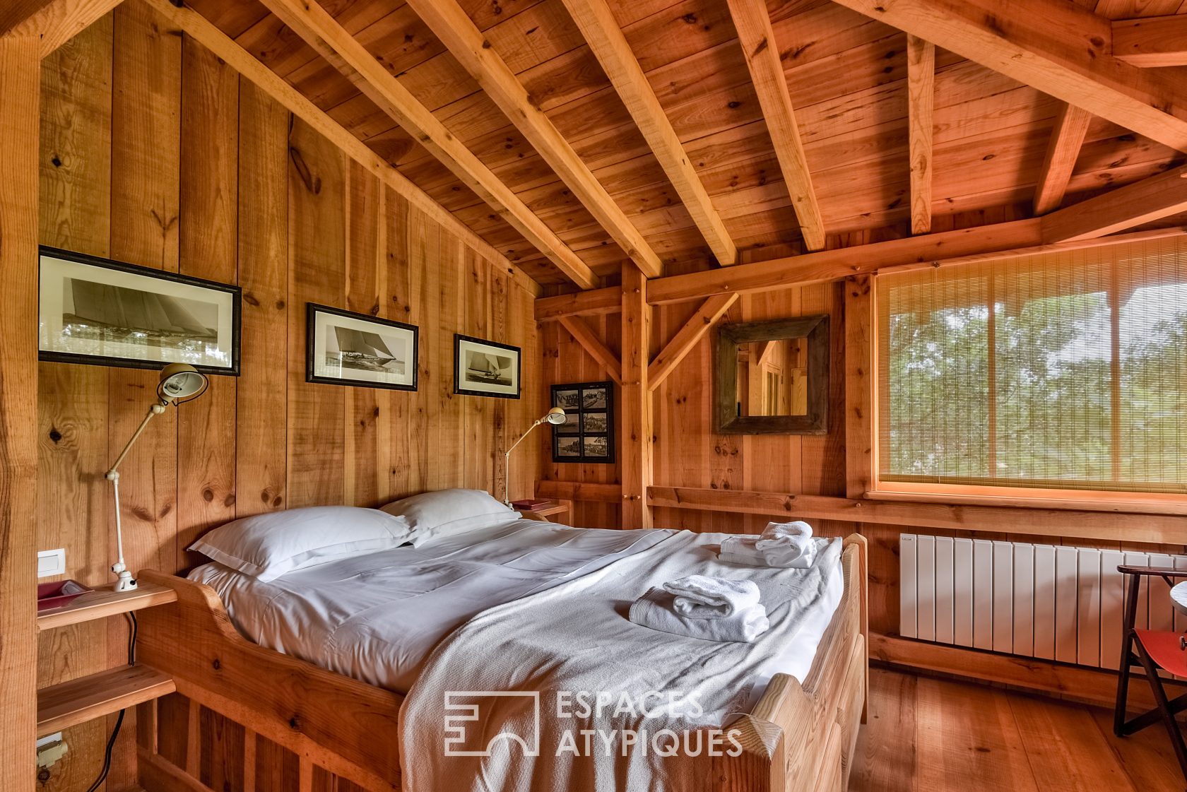 Wood house cap ferret
