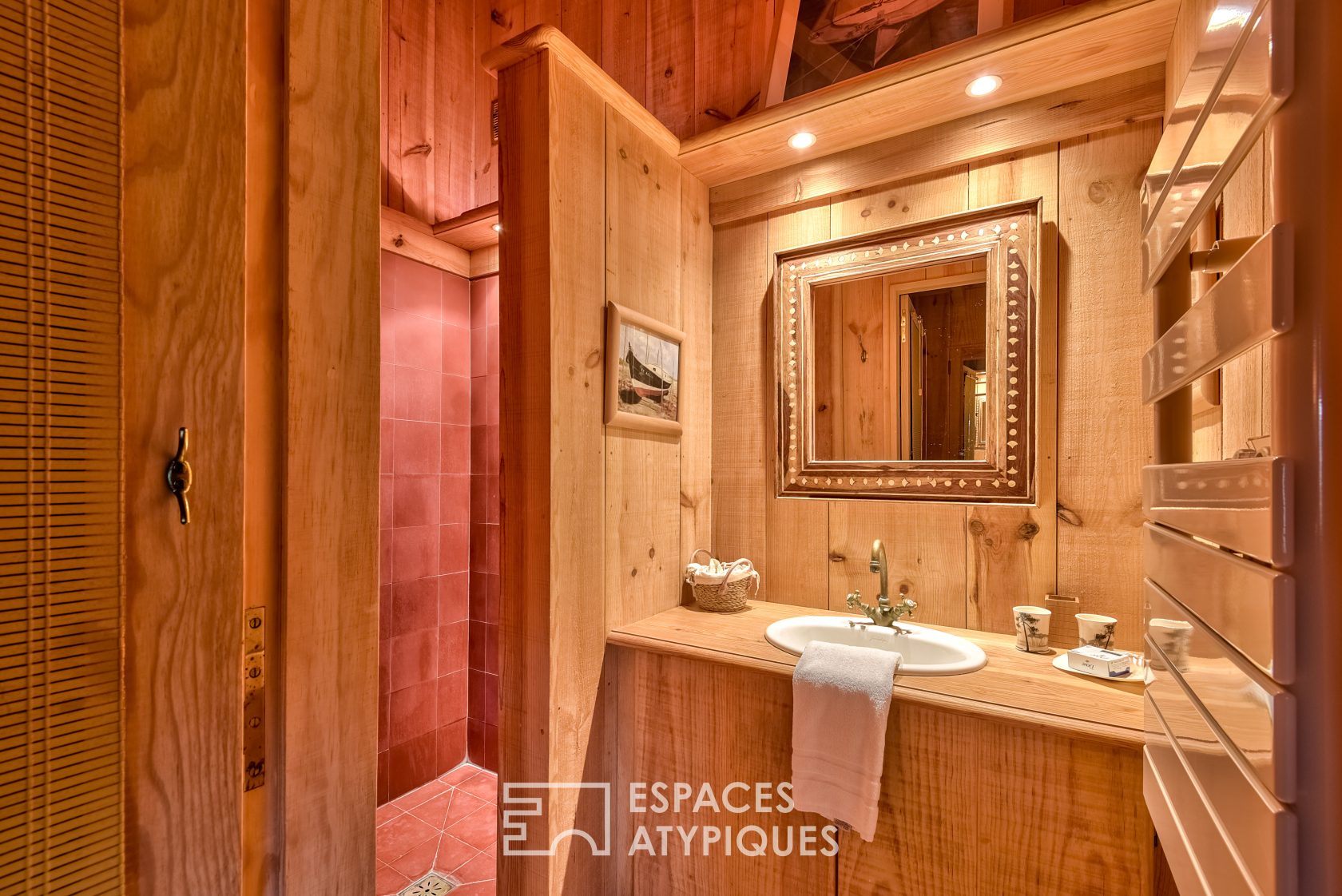 Wood house cap ferret
