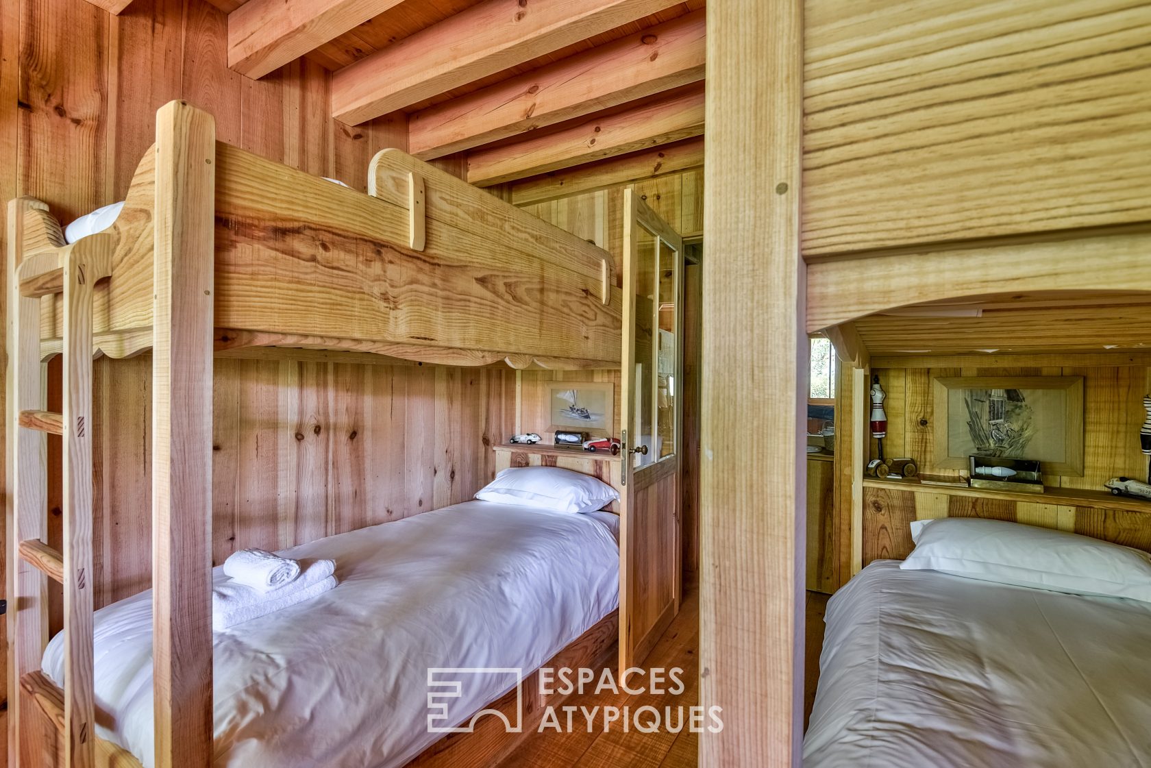 Wood house cap ferret