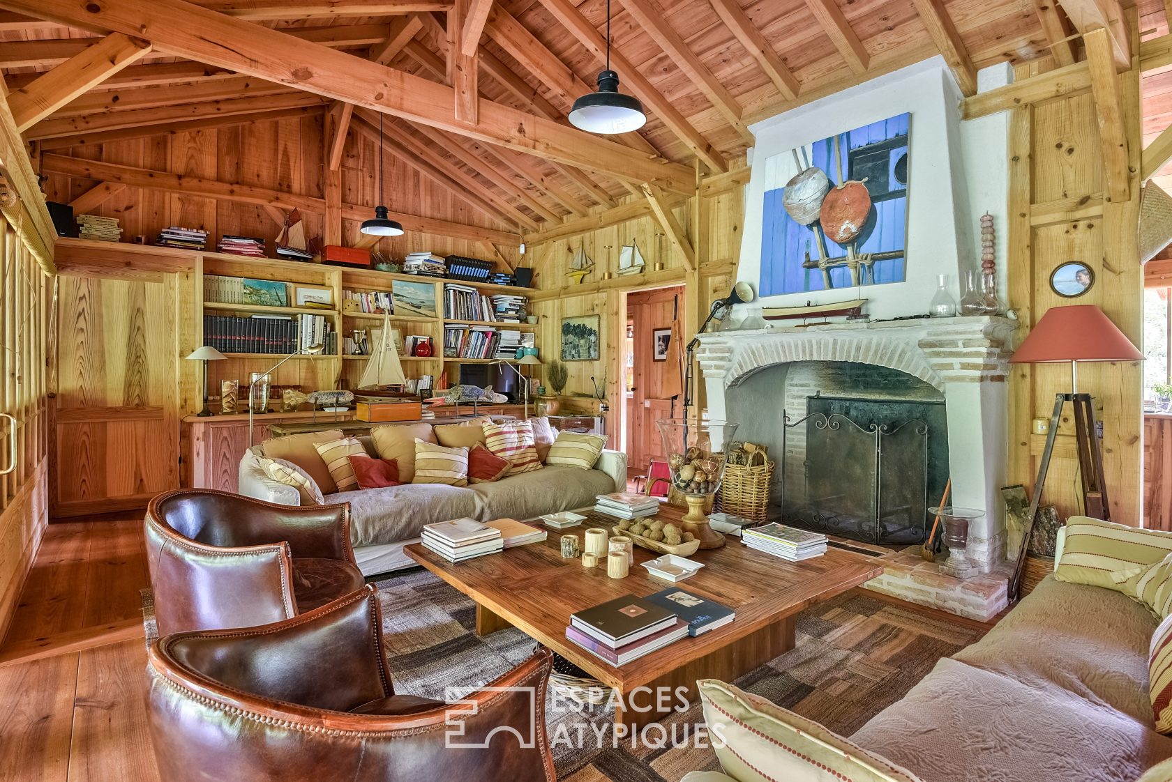 Wood house cap ferret