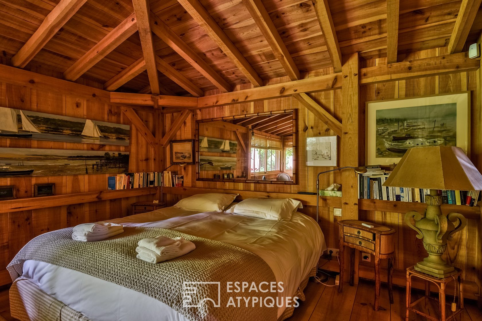 Wood house cap ferret